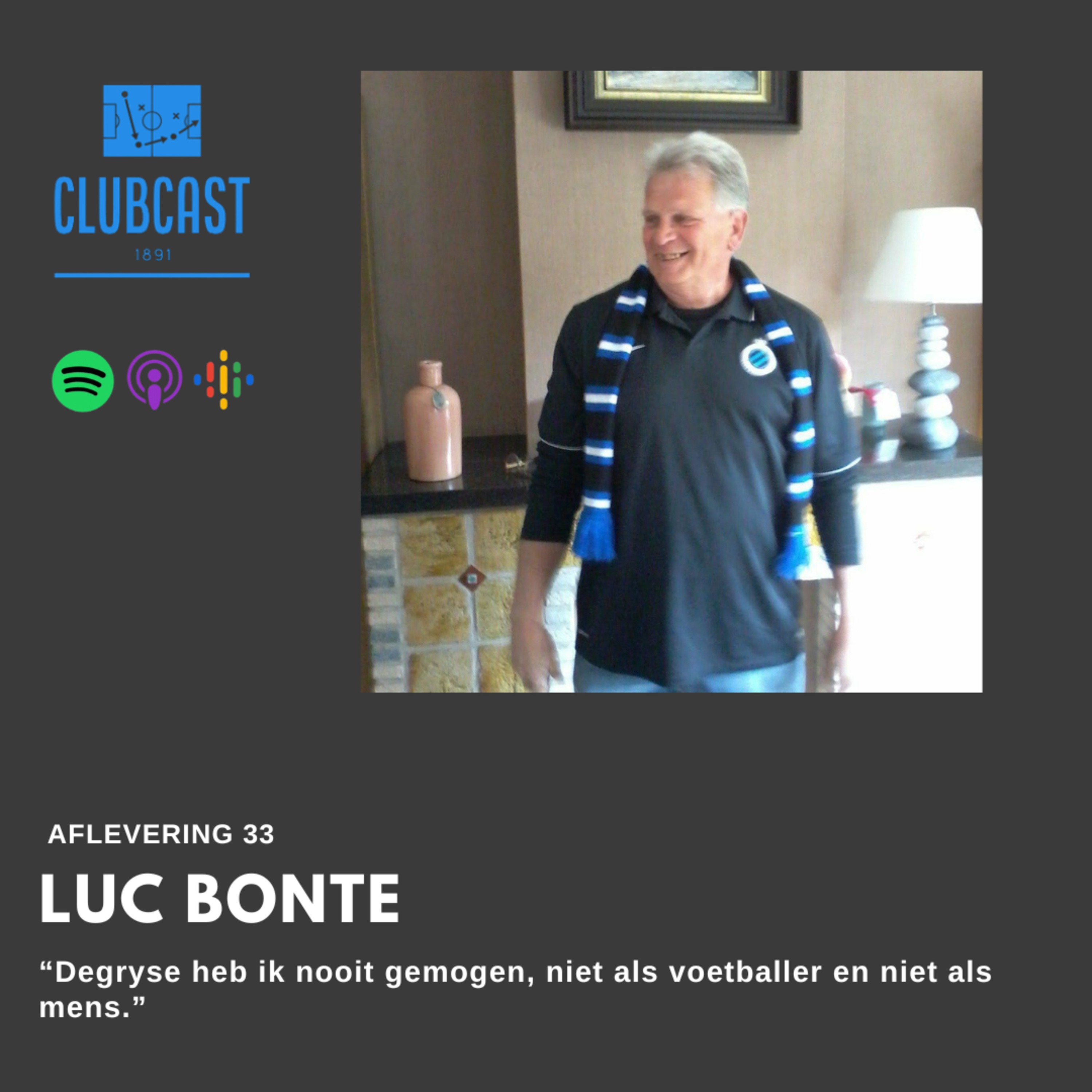 Aflevering 33: Luc Bonte: “Degryse heb ik nooit gemogen, niet als voetballer en niet als mens.” episode artwork