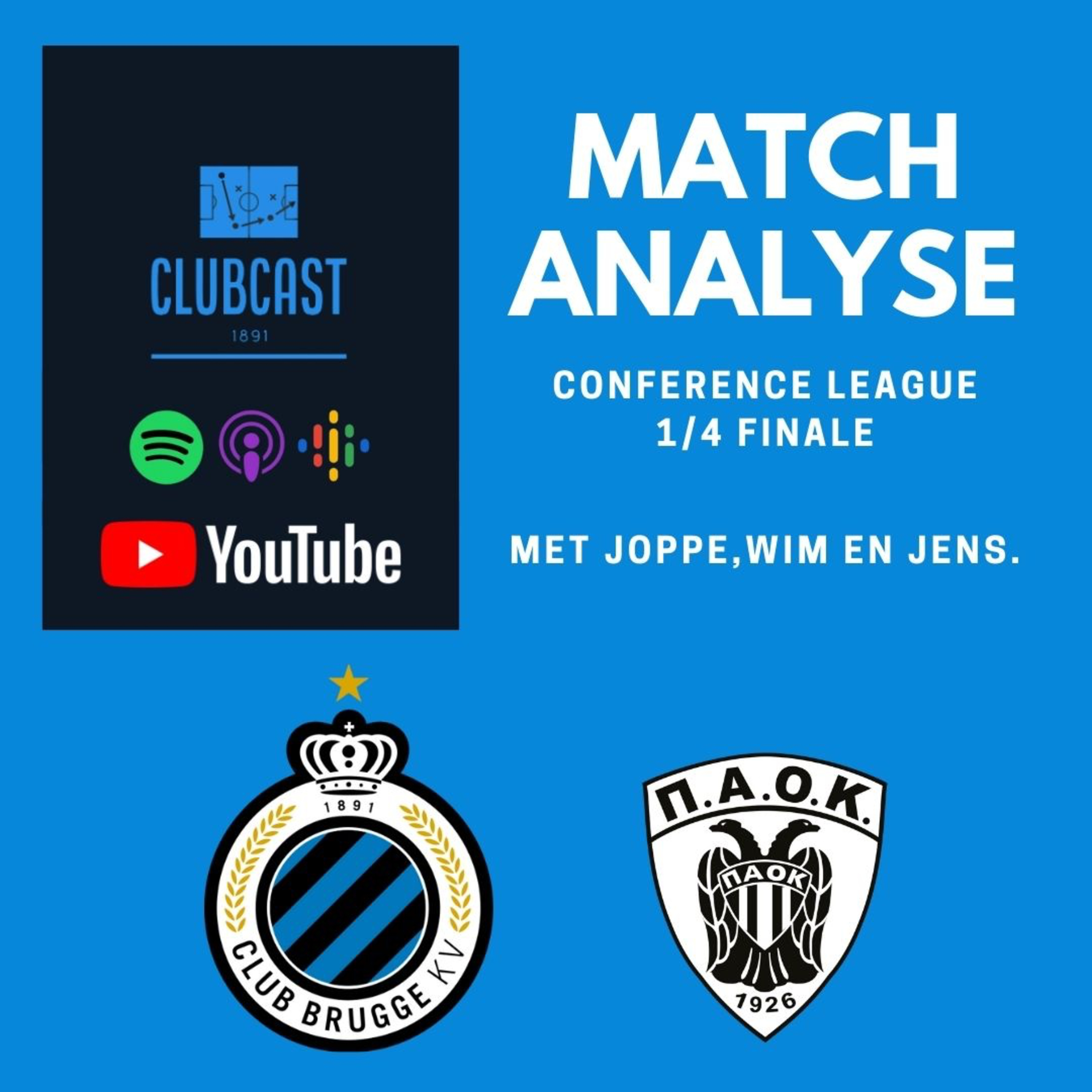Match Analyse: Club Brugge - PAOK episode artwork