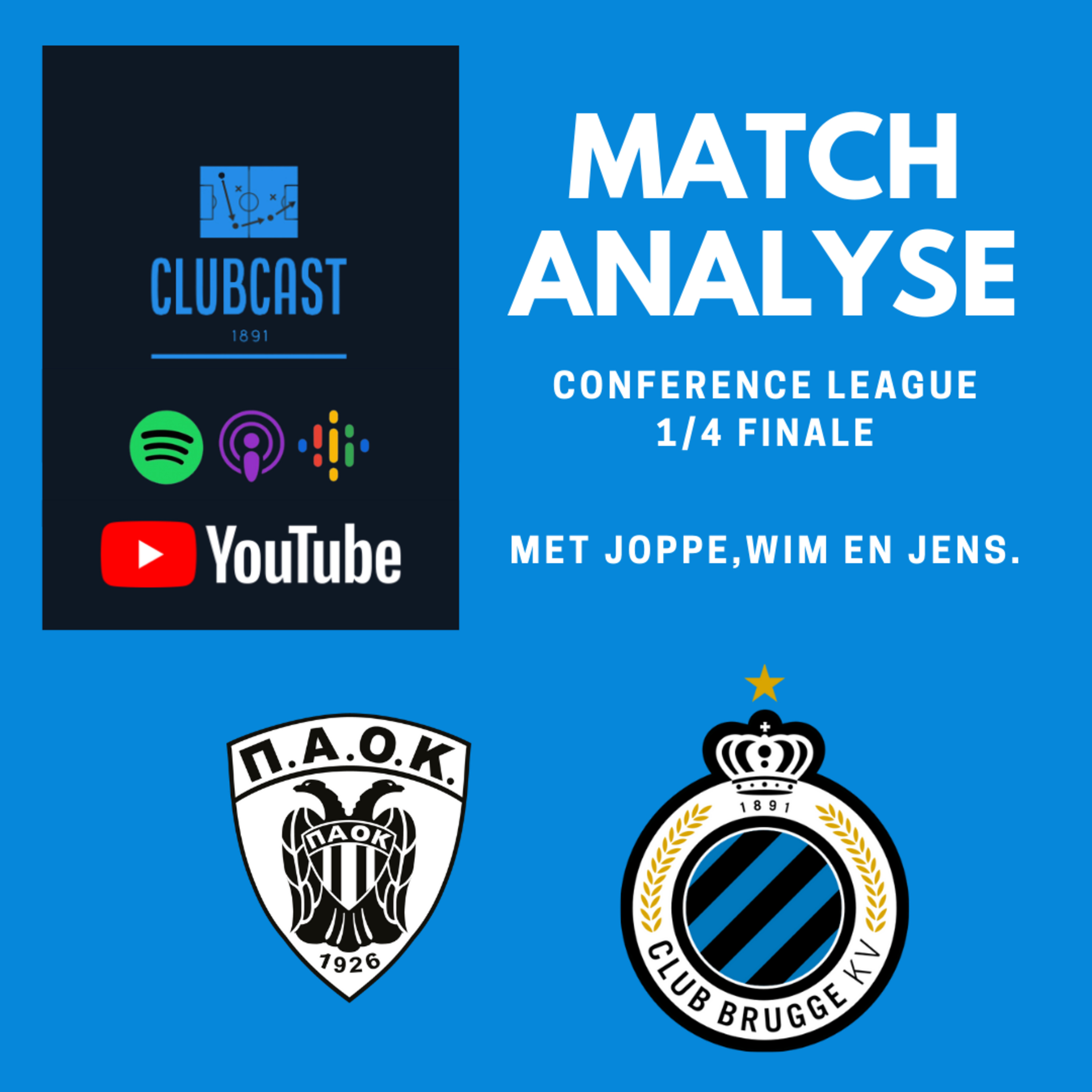 Match Analyse: PAOK - Club Brugge episode artwork