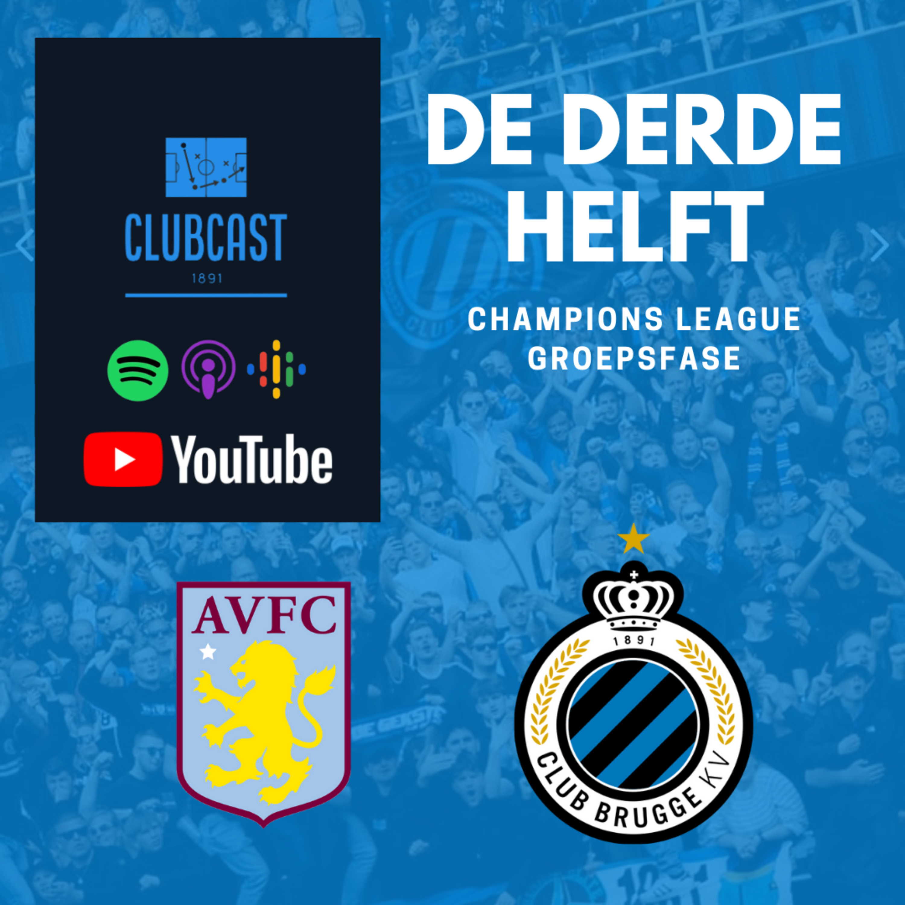 De Derde Helft: Club Brugge - Aston Villa episode artwork