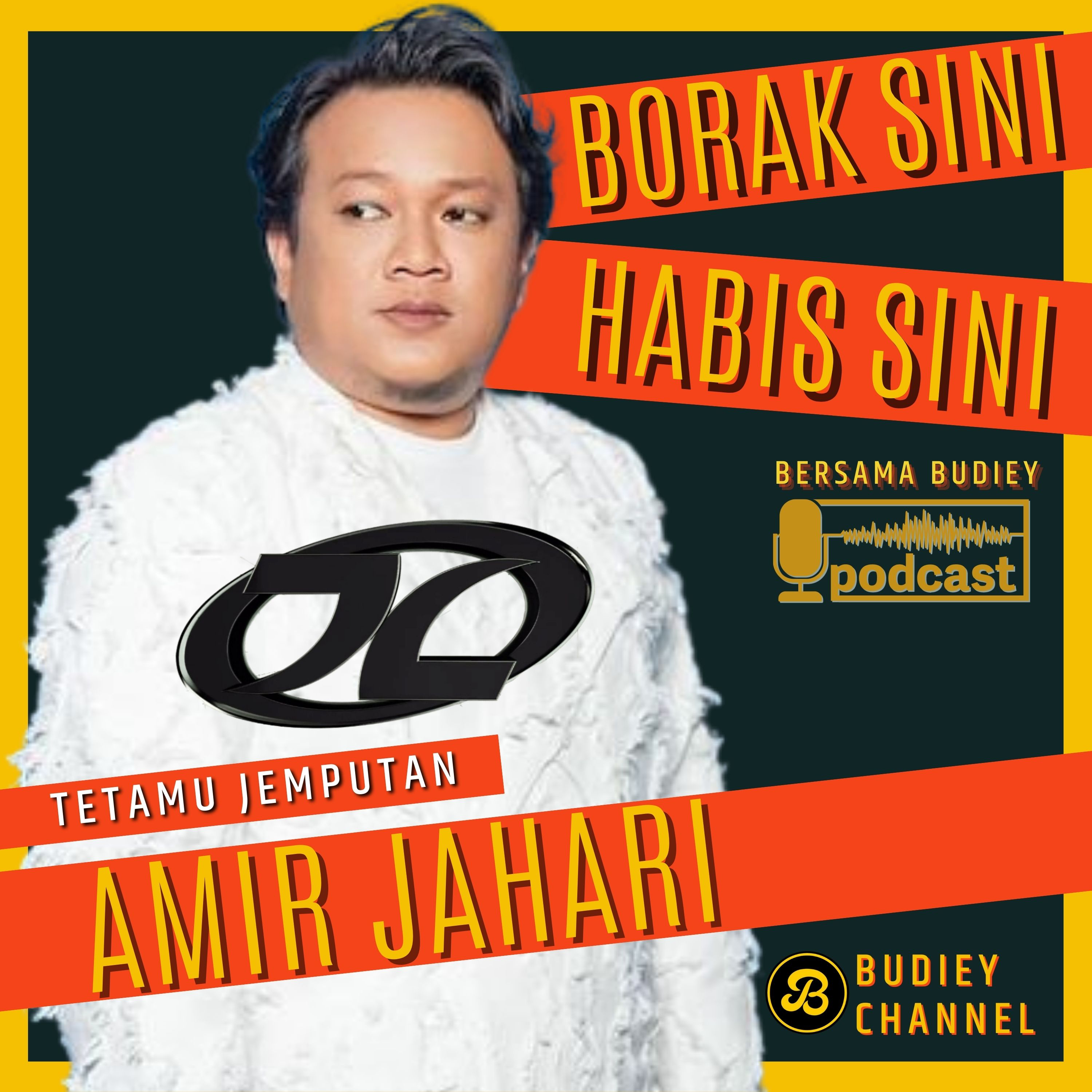 EPS 207. PODCAST BERSAMA FINALIS AJL38, AMIR JAHARI, BAWA LAGU HASRAT BERSAMA 50 ORANG DI PENTAS AJL episode artwork