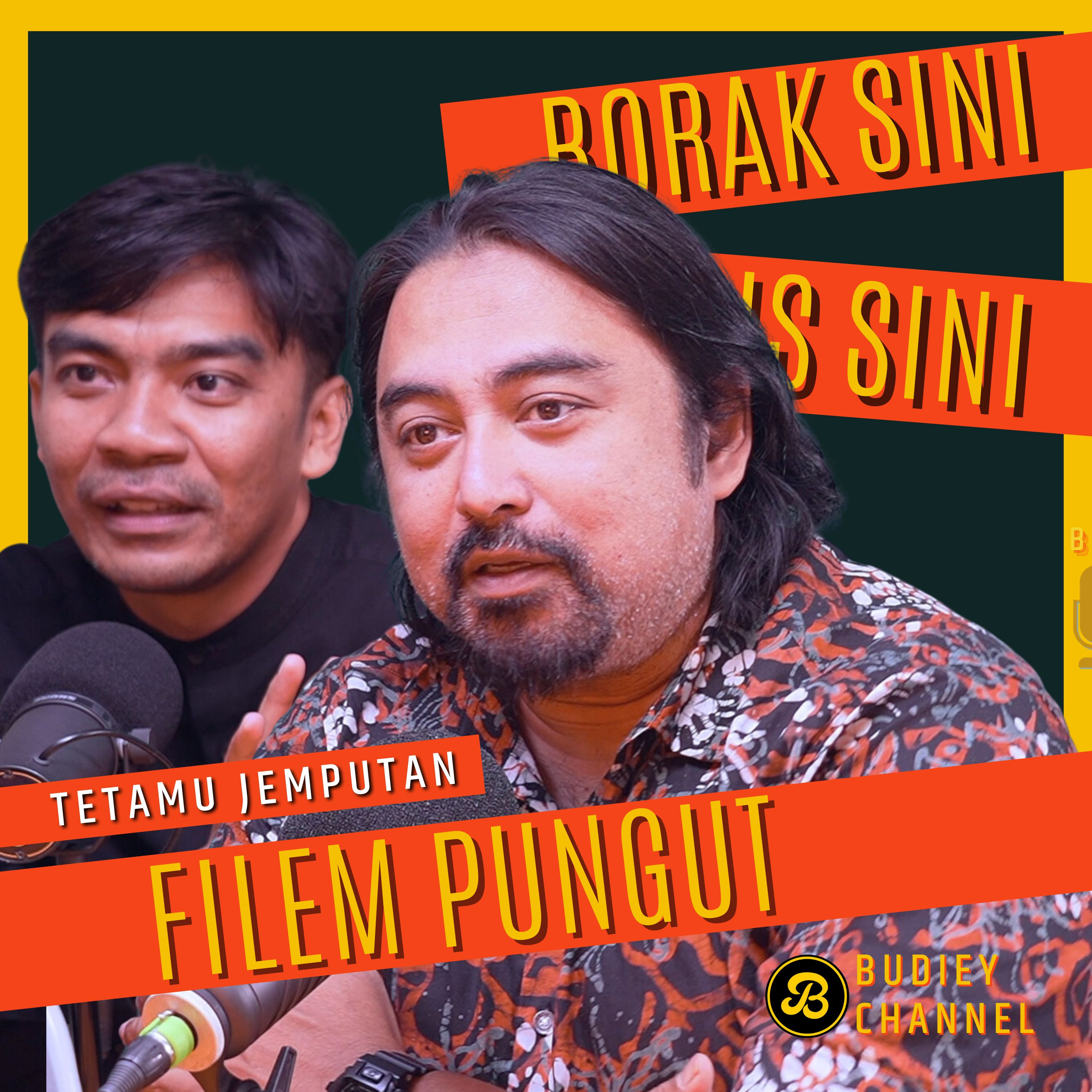 223. PODCAST BERSAMA PELAKON MEGAT SHARIZAL & PENGARAH FILEM PUNGUT, AREEL ABU BAKAR  episode artwork