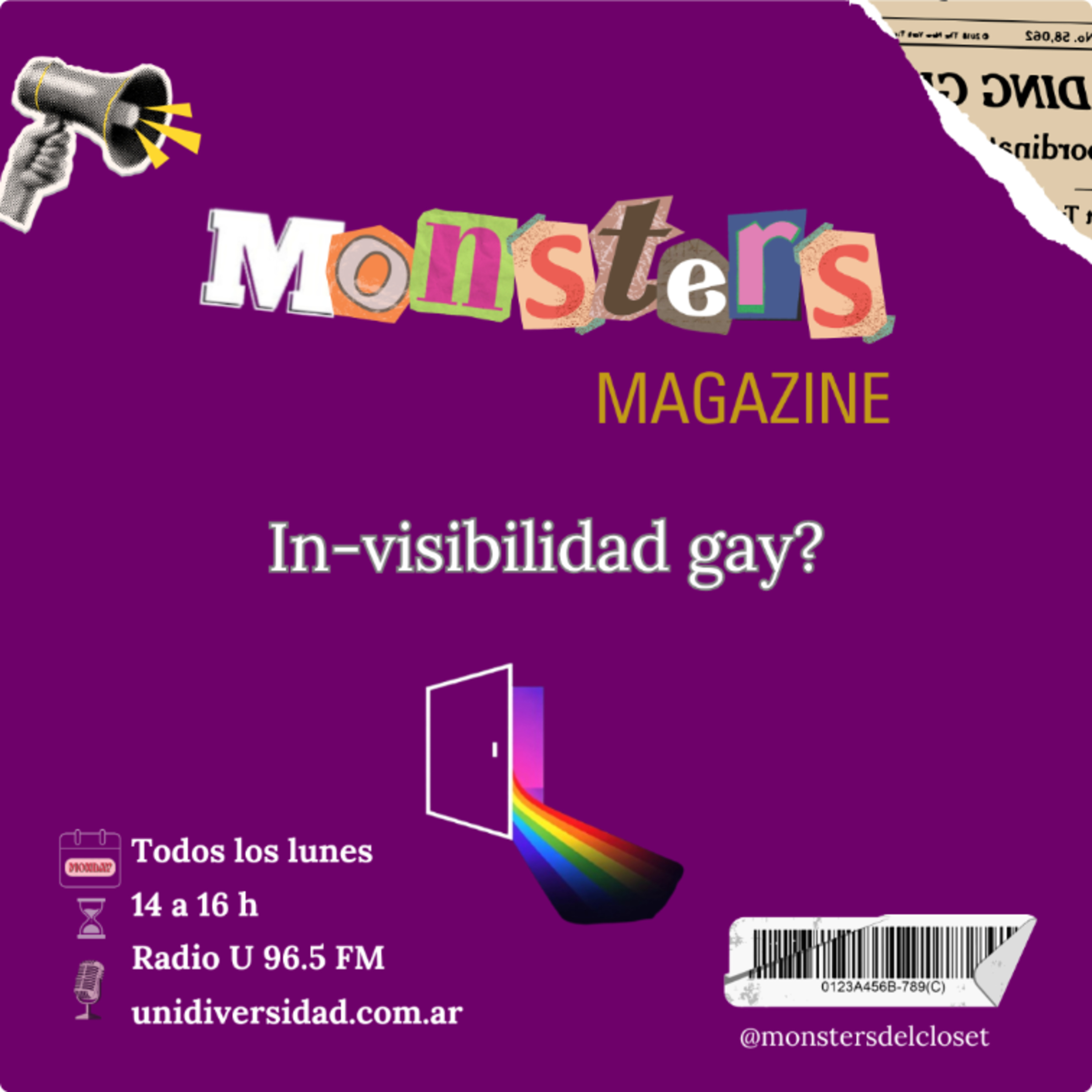 Portada de Monsters del Clóset