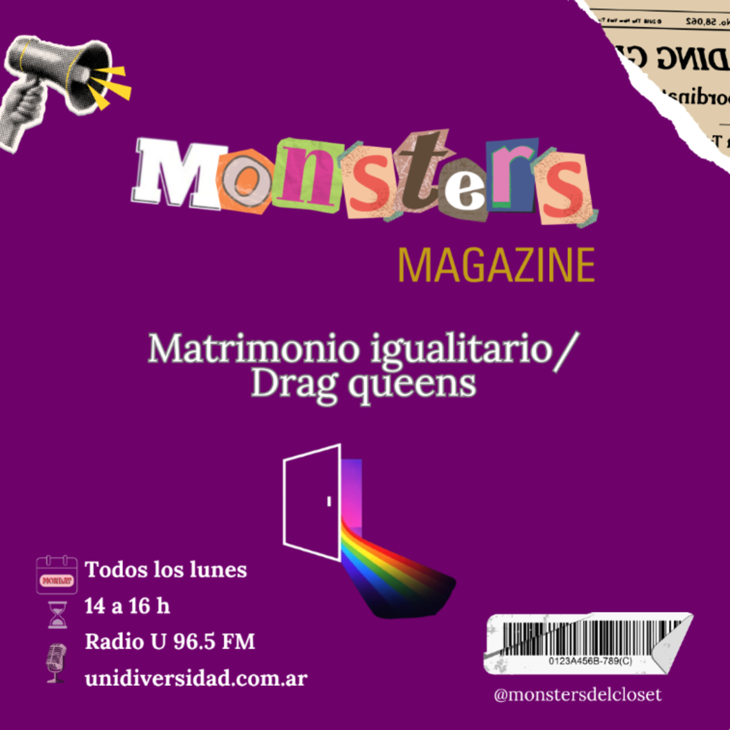 Portada de Monsters del Clóset