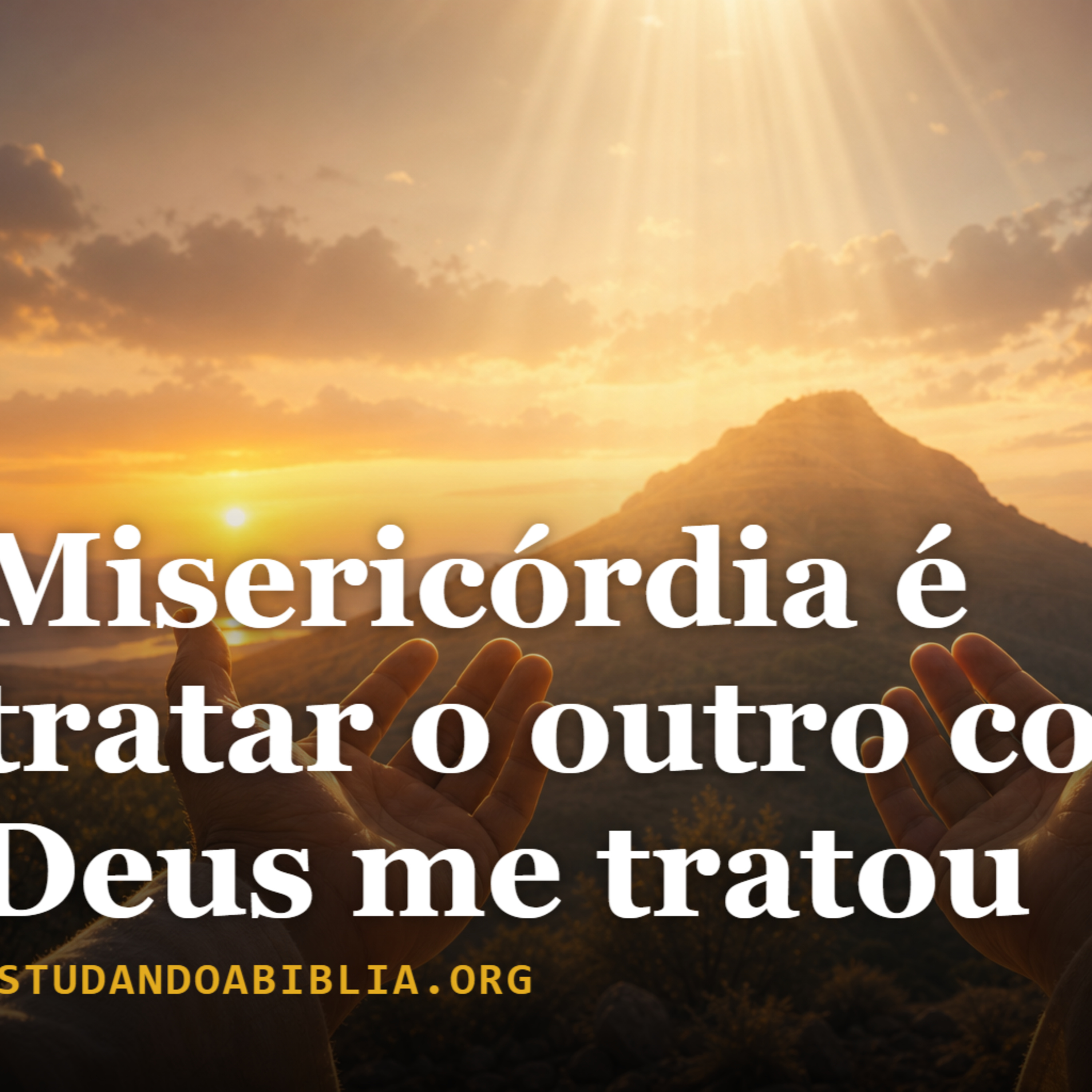 Dia 4 - Princípios do Sermão da Montanha na Vida Real episode artwork