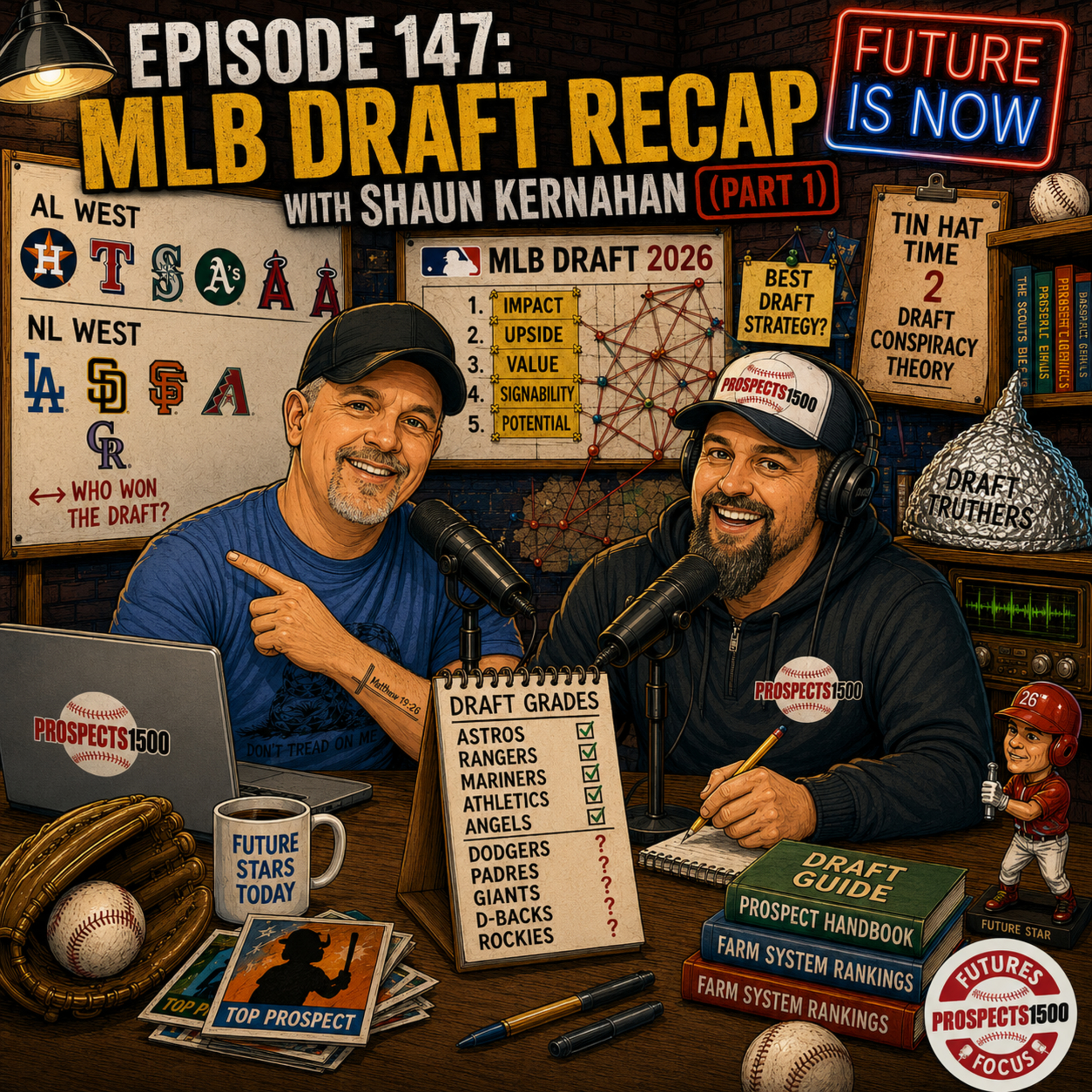Futures Focus - Episode 147: MLB Draft Recap with Shaun Kernahan (Part 1) episode artwork