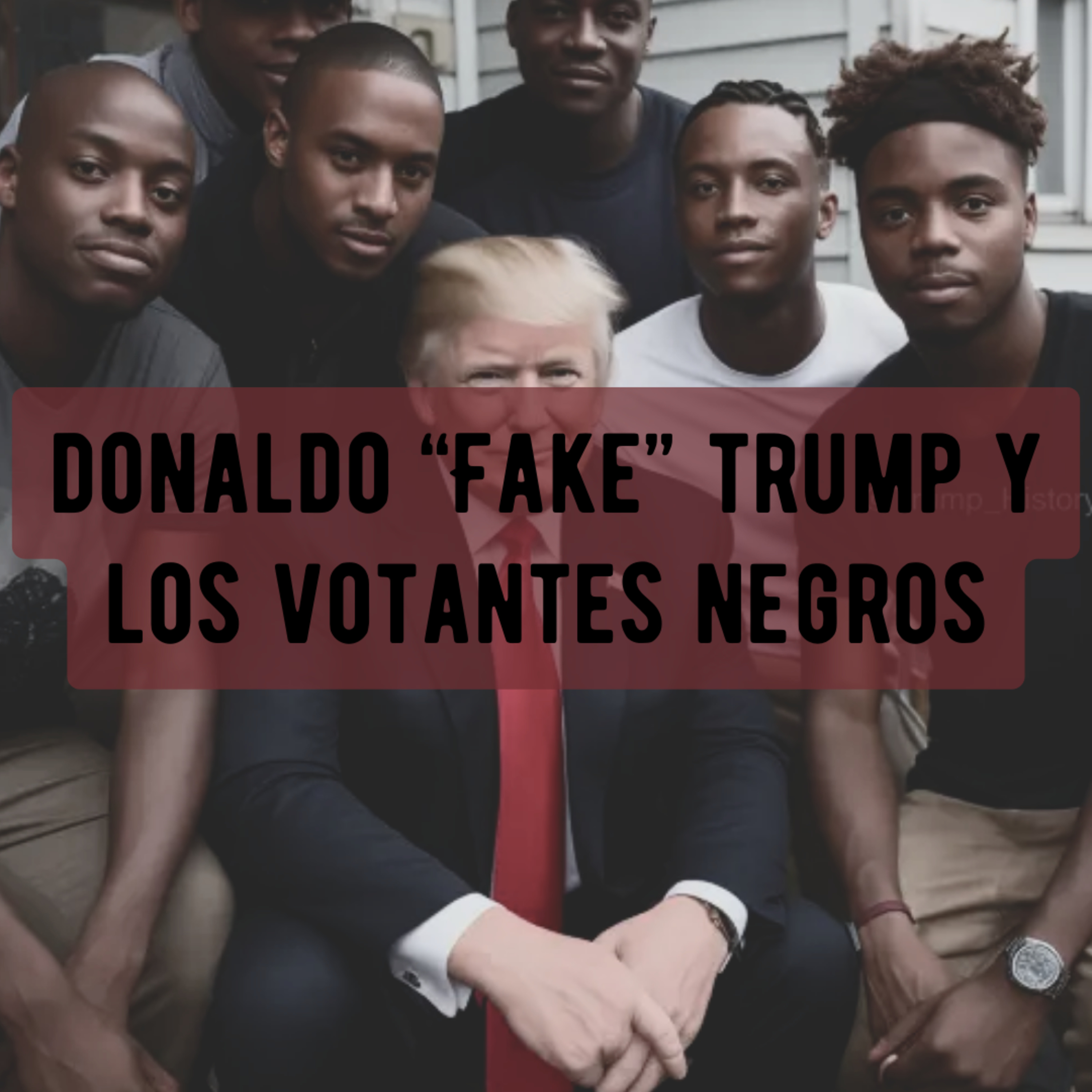 Donaldo "Fake" Trump y los votantes negros