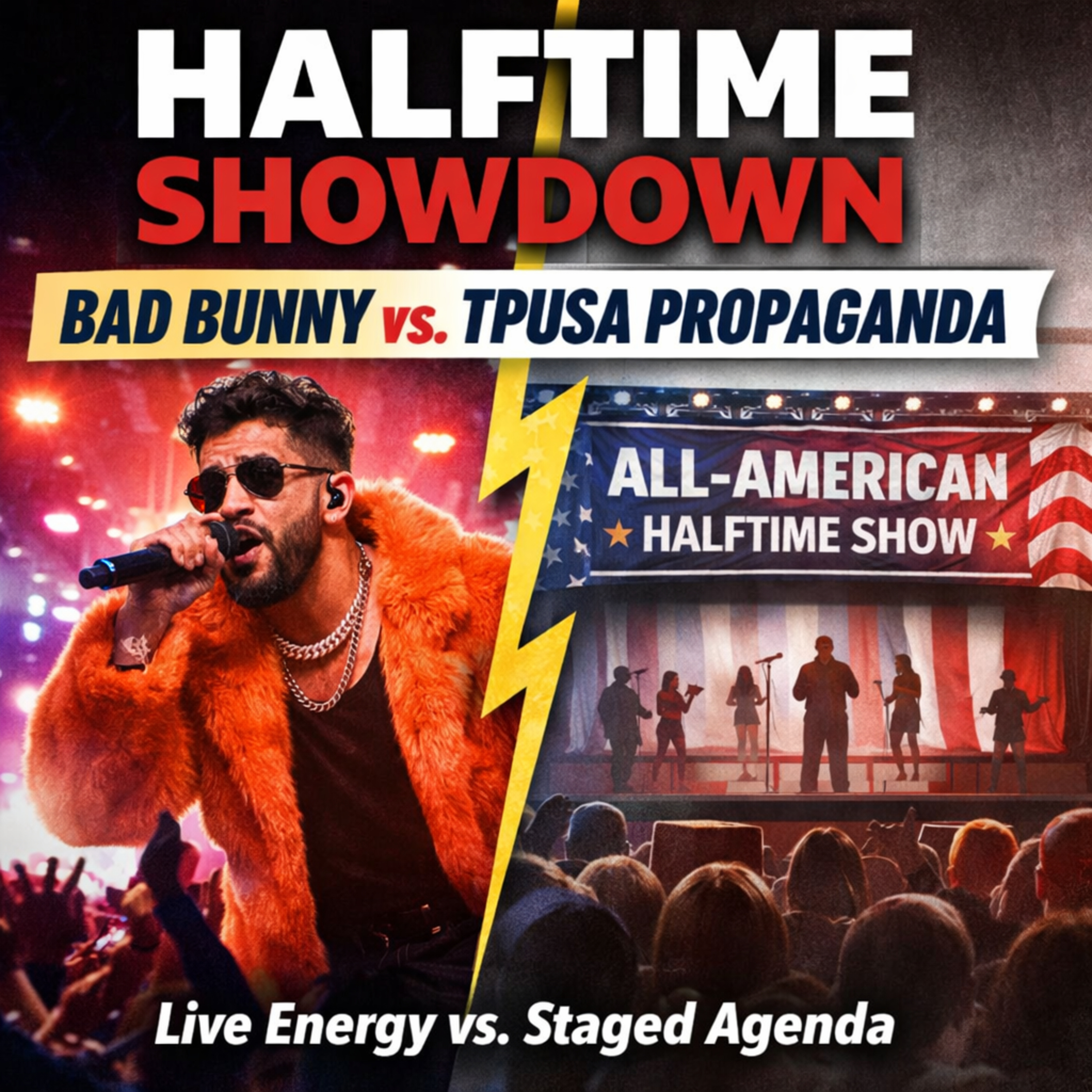 Halftime Wars: Culture, Propaganda, and Who Gets to Be “American” With guest James Payne Lethal