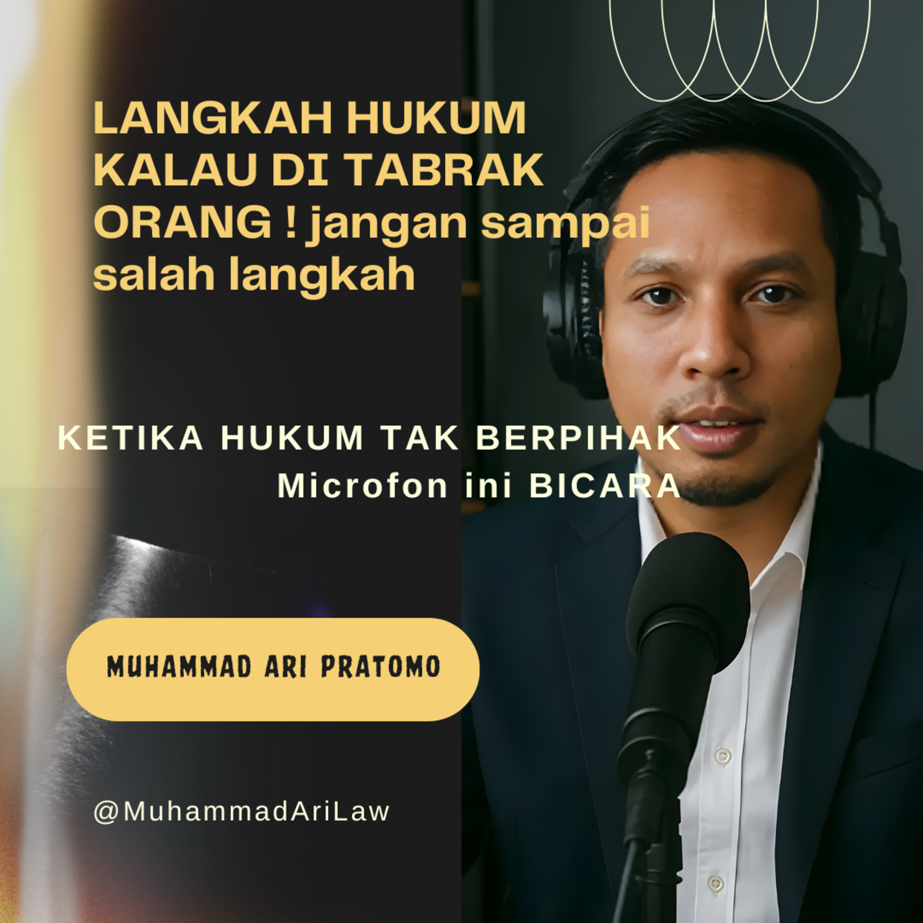 Pengacara Muhammad Ari Pratomo