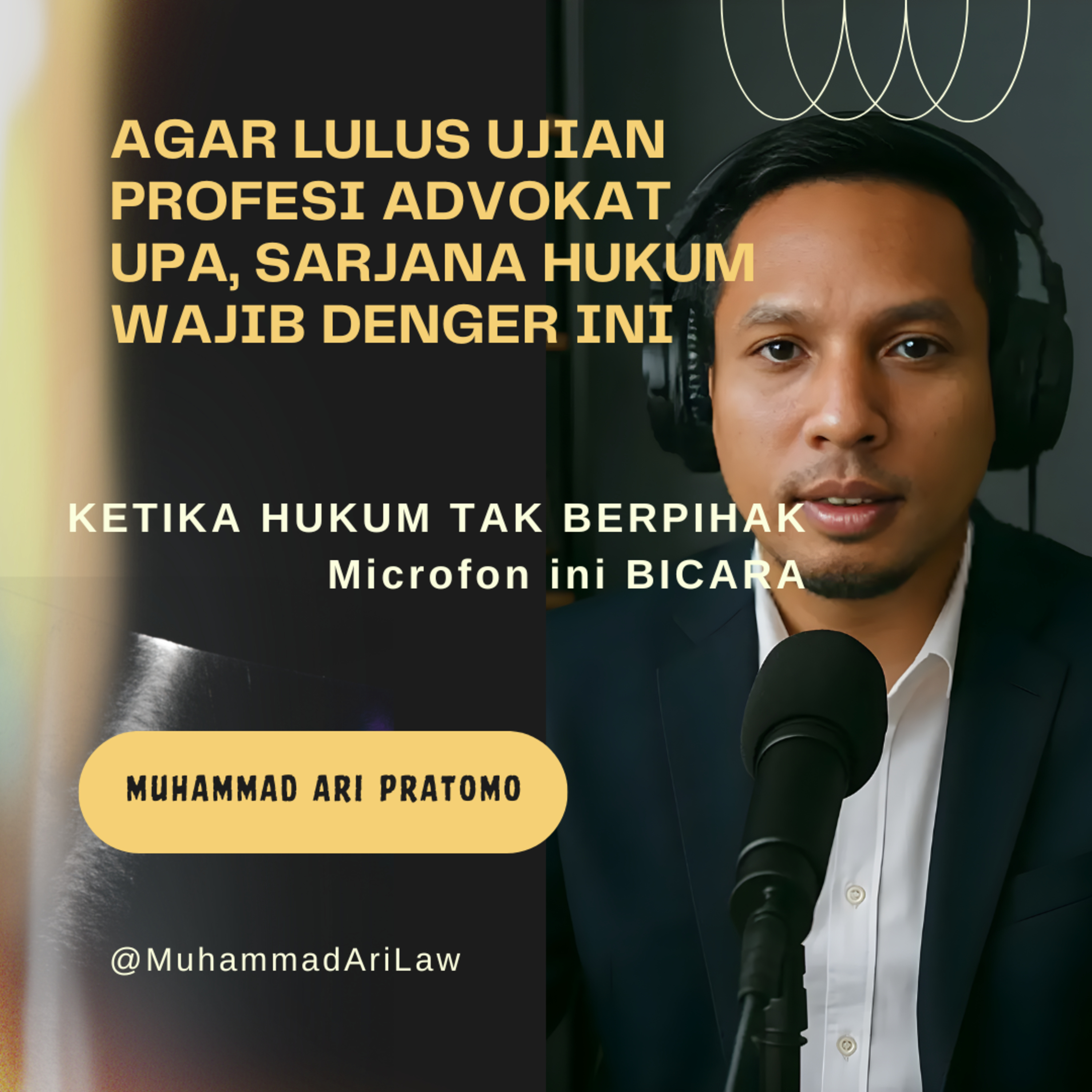 Pengacara Muhammad Ari Pratomo