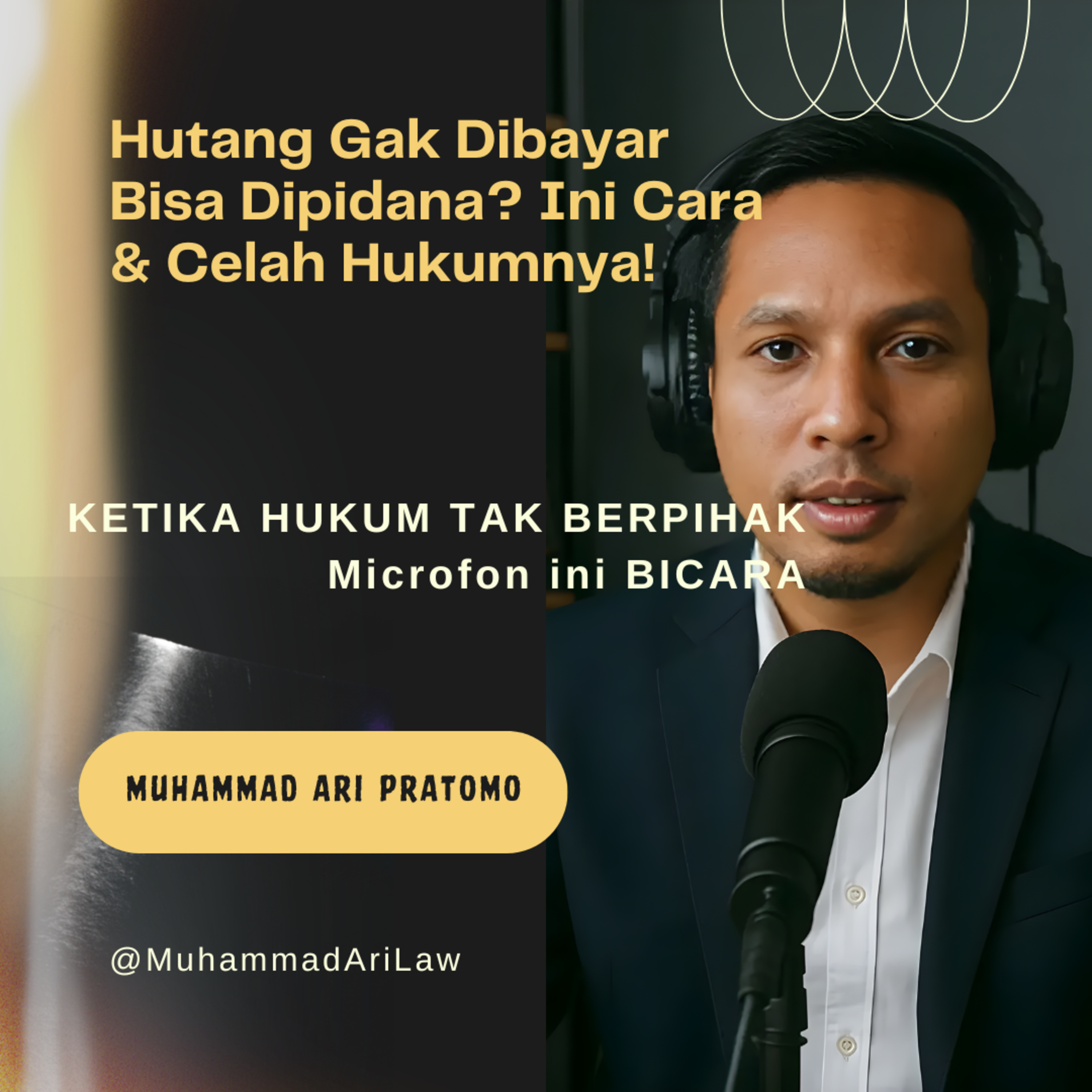 Pengacara Muhammad Ari Pratomo