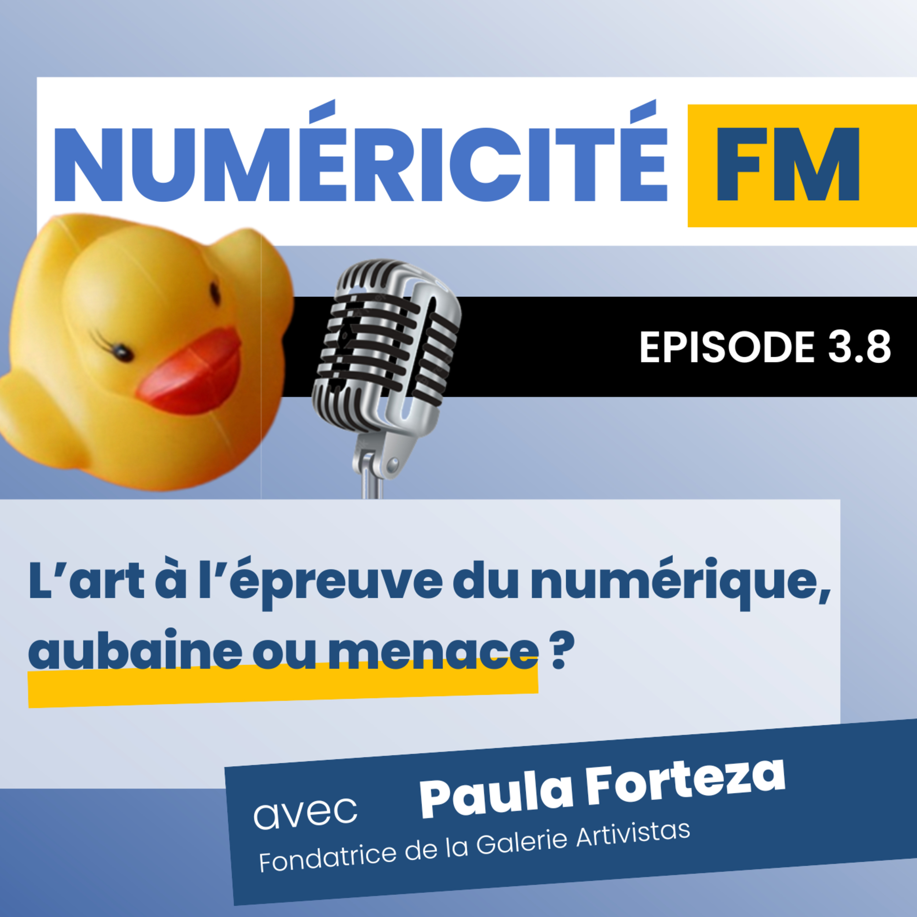 L'art à l'épreuve du numérique : aubaine ou menace, avec Paula Forteza