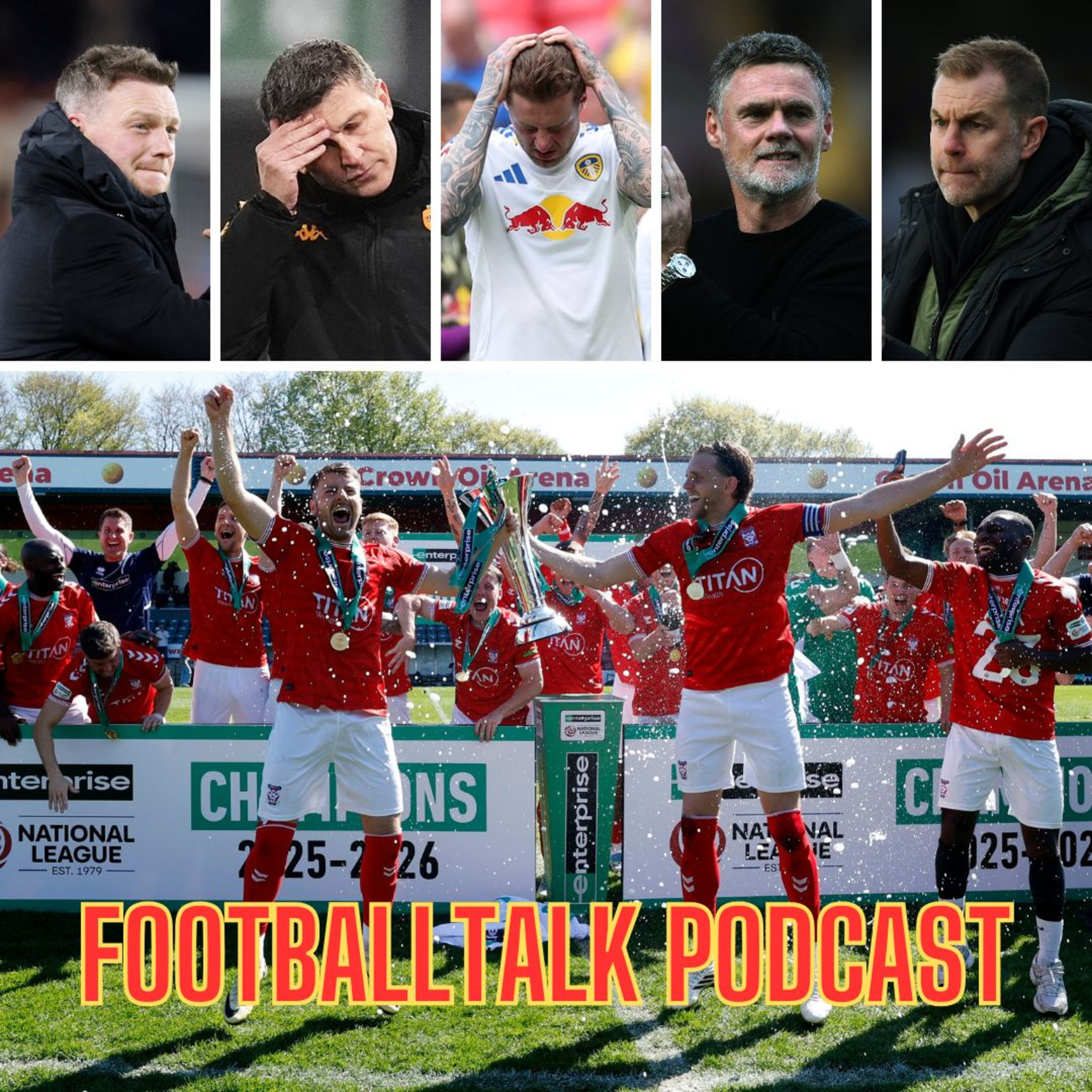 FootballTalk - Episode 233: Leeds United's misery, York City's joy and the final day drama that awaits Yorkshire teams episode artwork