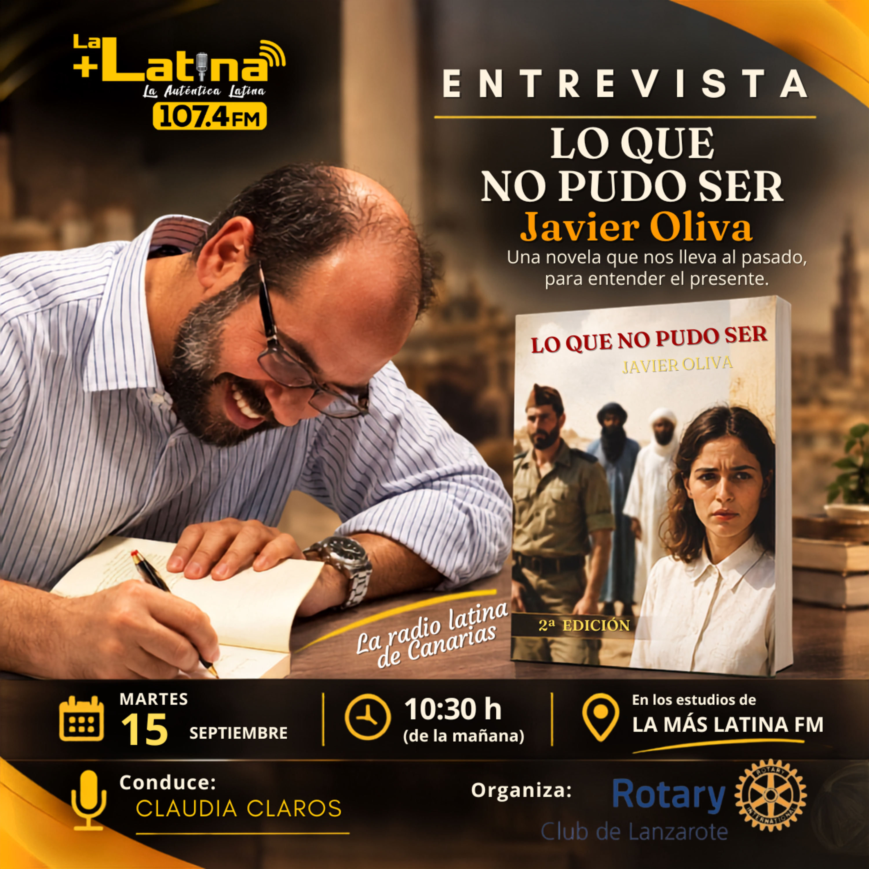 Portada de LA MAS LATINA FM