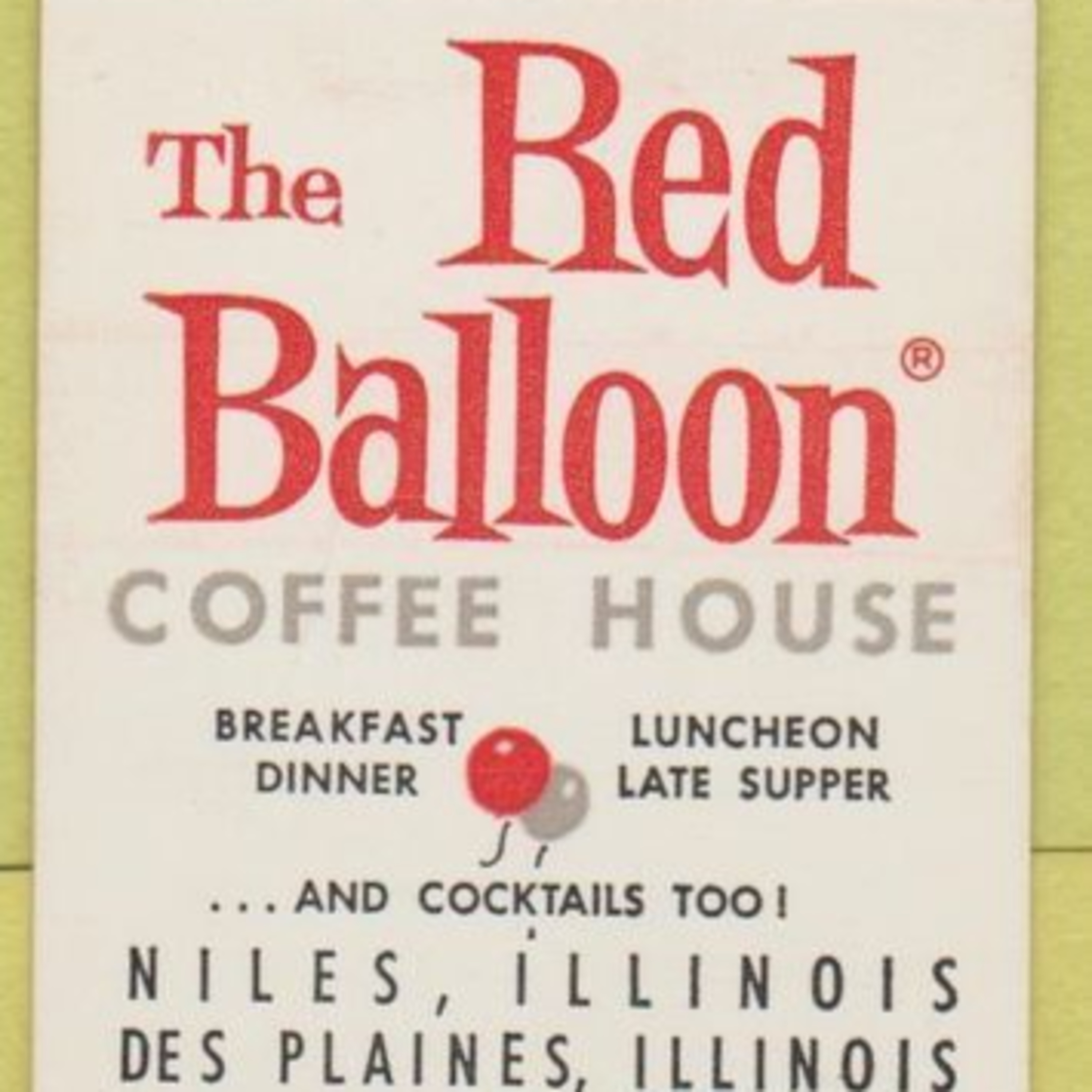 Episode 373: The Red Balloon Coffee Shop Restaurants And The Kodak Disc Cameras In The 1980s.