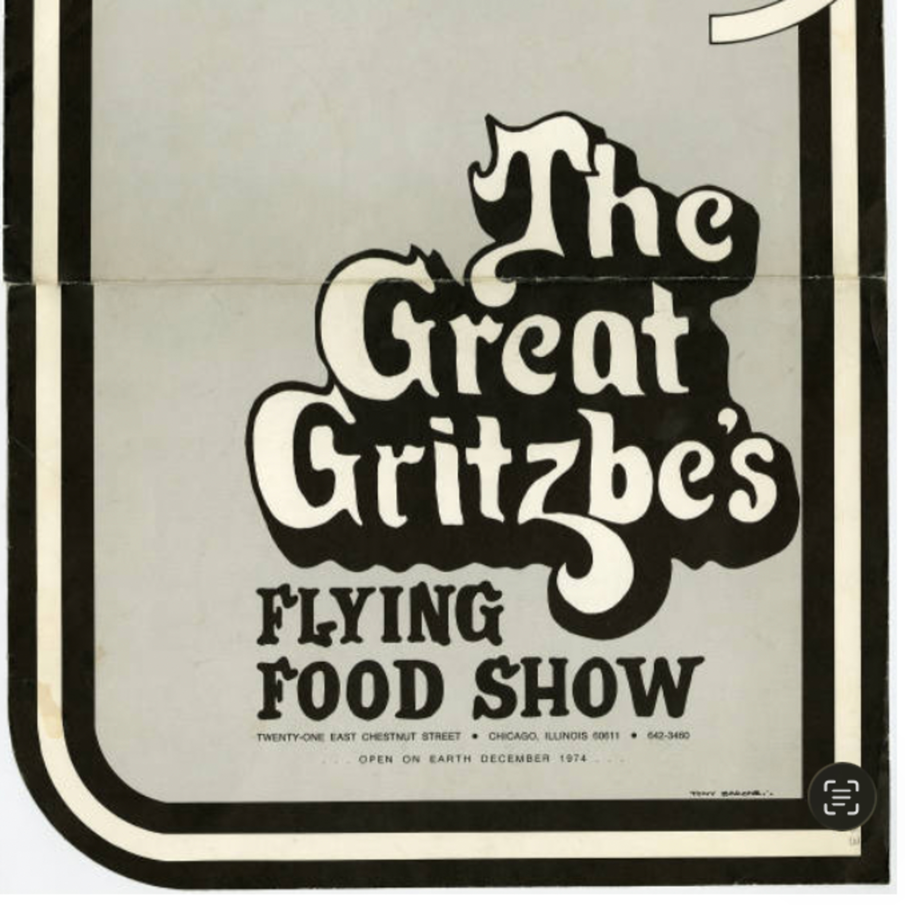 Episode 477: The 60th Anniversaries Of TV Shows That Debuted in 1965, And The Great Gritzbe's Flying Food Show Restaurant In Chicago. episode artwork