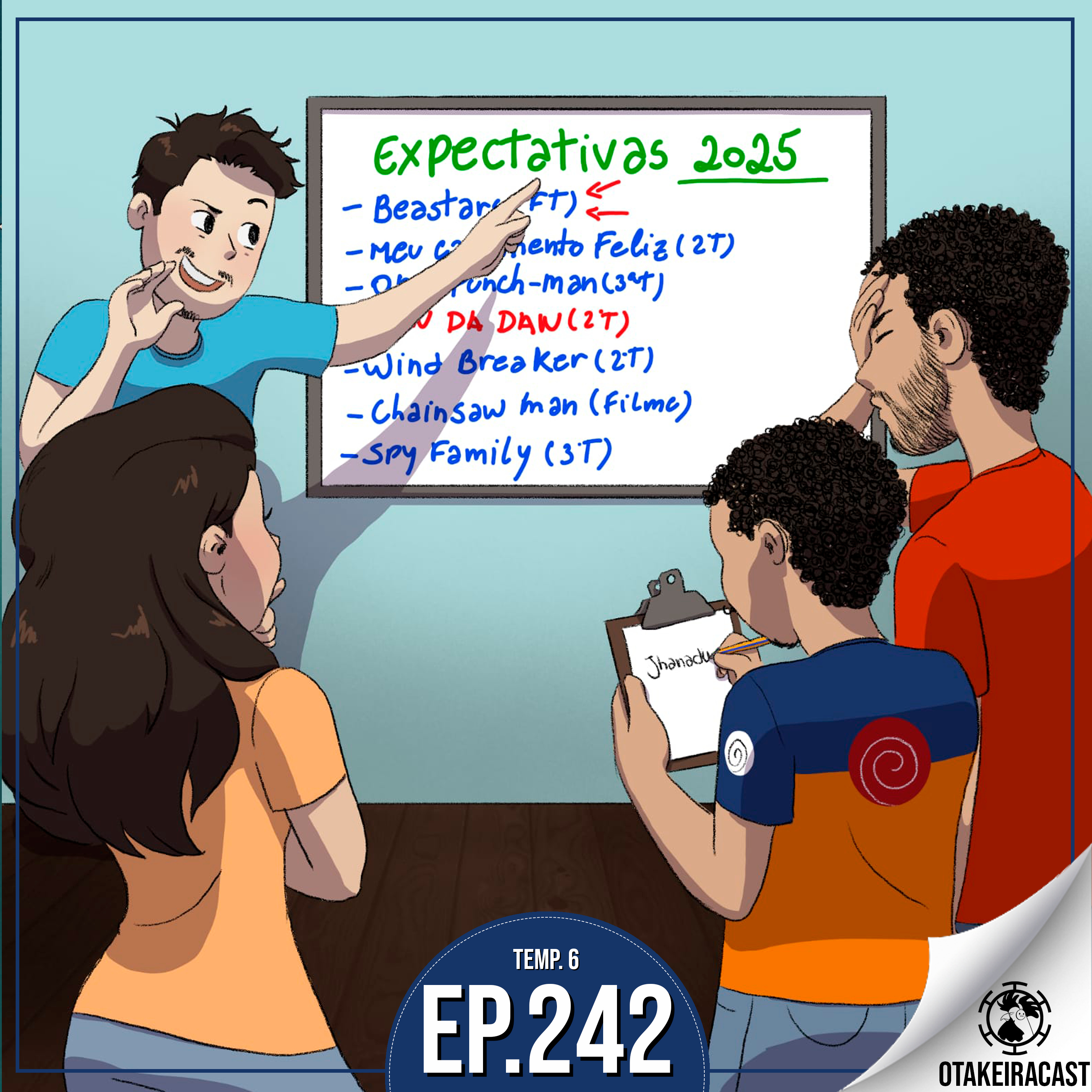 OtakeiraCast - Ep.242 - Prontos para alinhar suas expectativas com os lançamentos de 2025? episode artwork