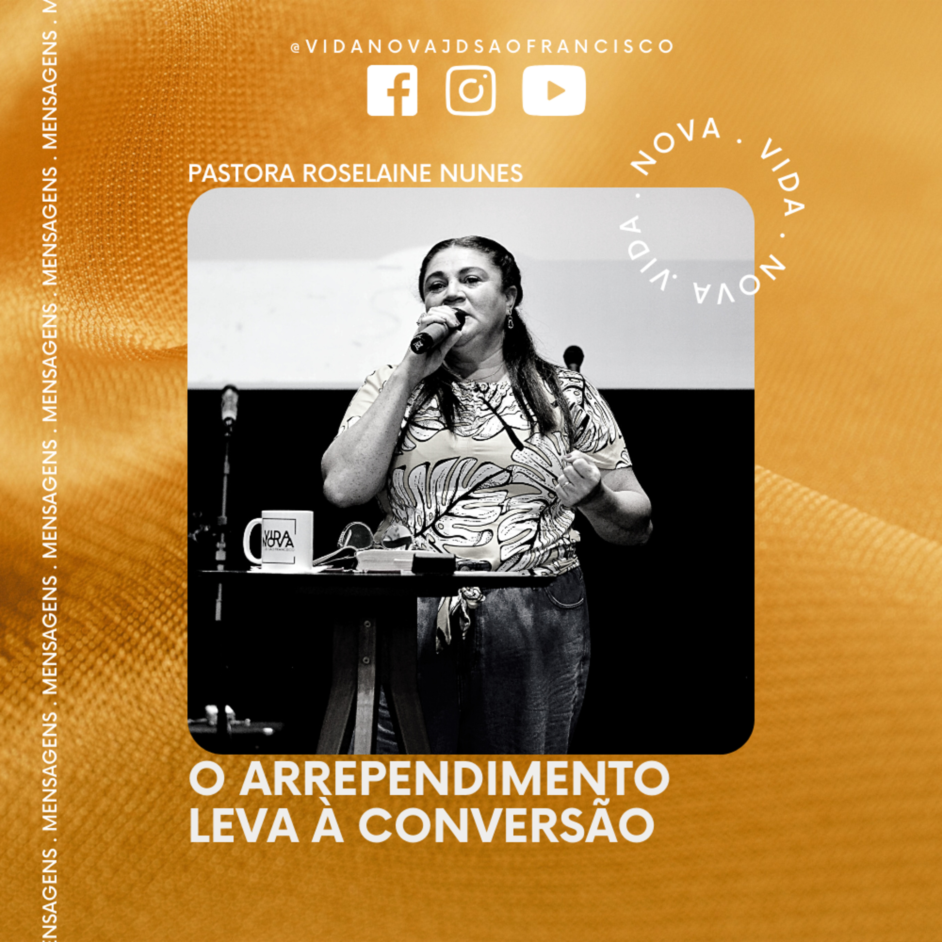 O arrependimento leva à conversão | Pra. Roselaine Nunes episode artwork