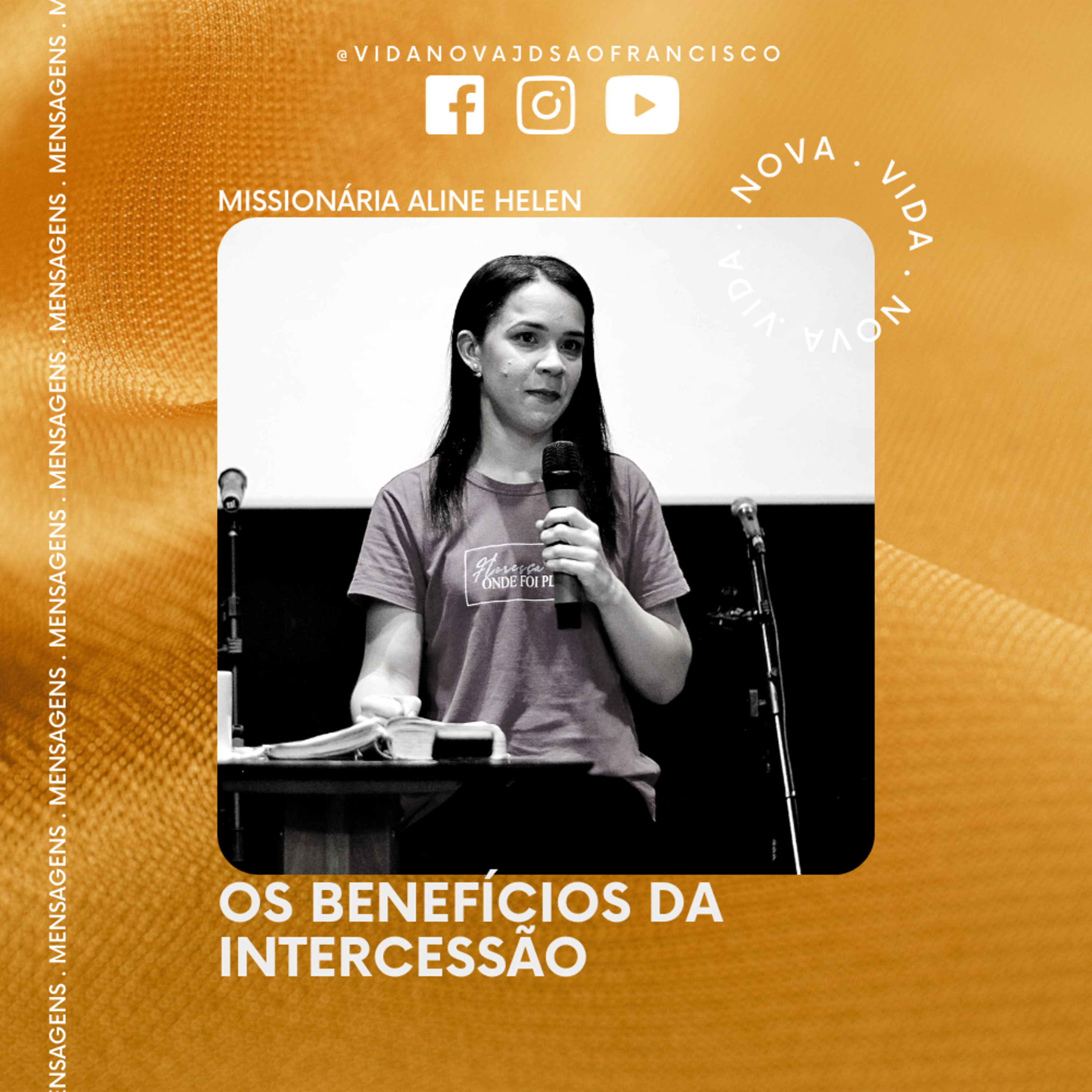 Os benefícios da intercessão | Missionária Aline Helen episode artwork
