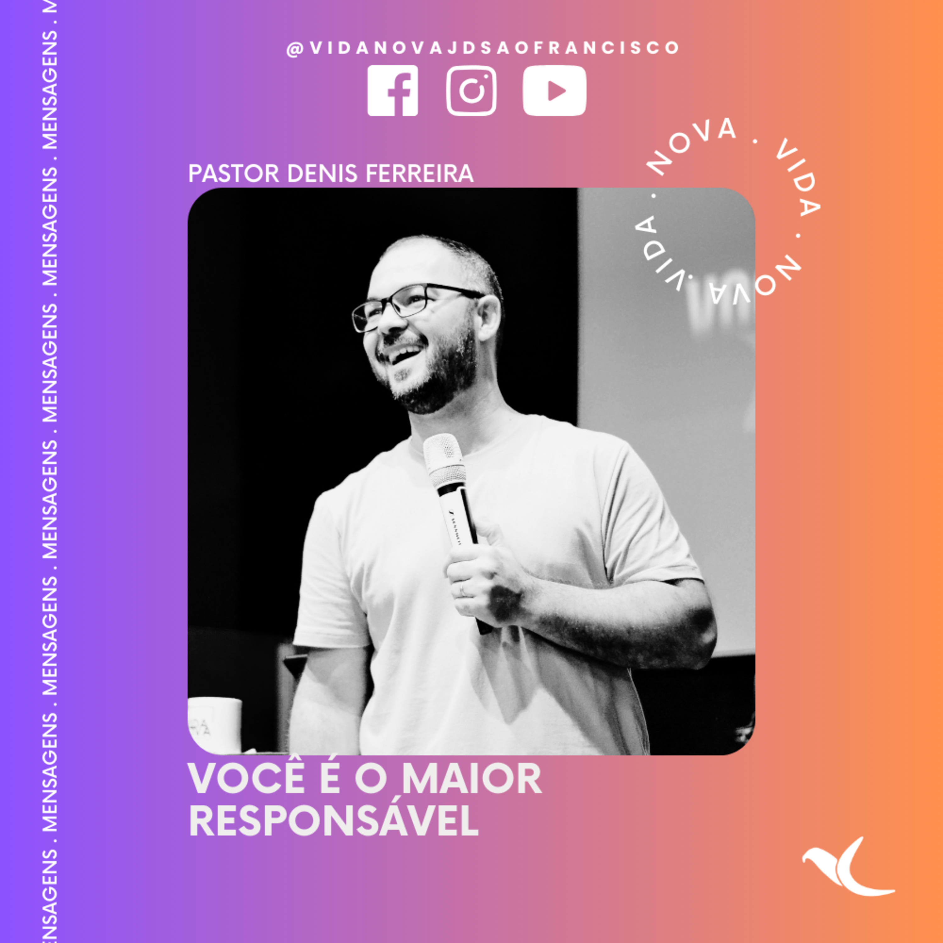 Você é o maior responsável | Pr. Denis Ferreira episode artwork
