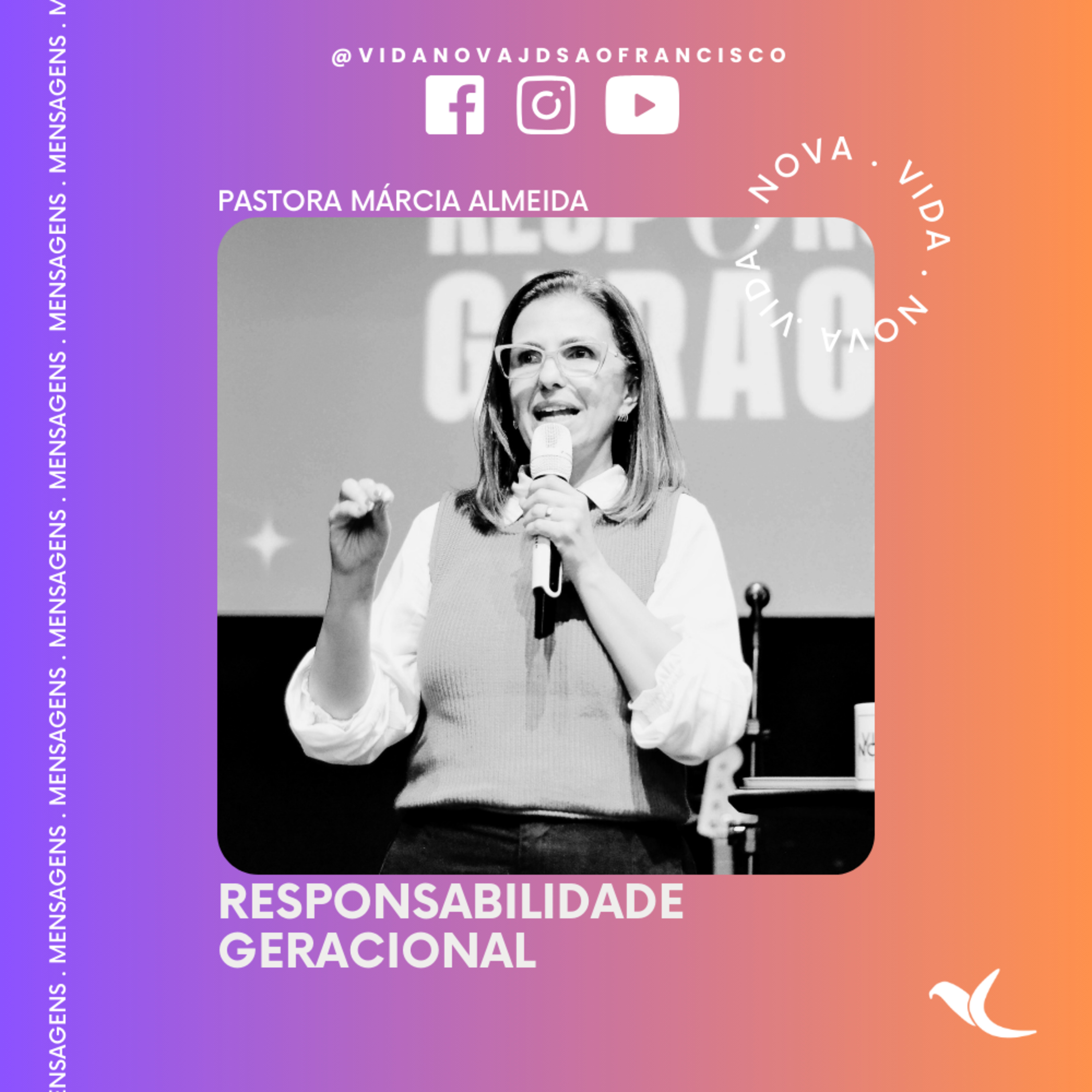 Responsabilidade geracional | Pra. Márcia Almeida episode artwork