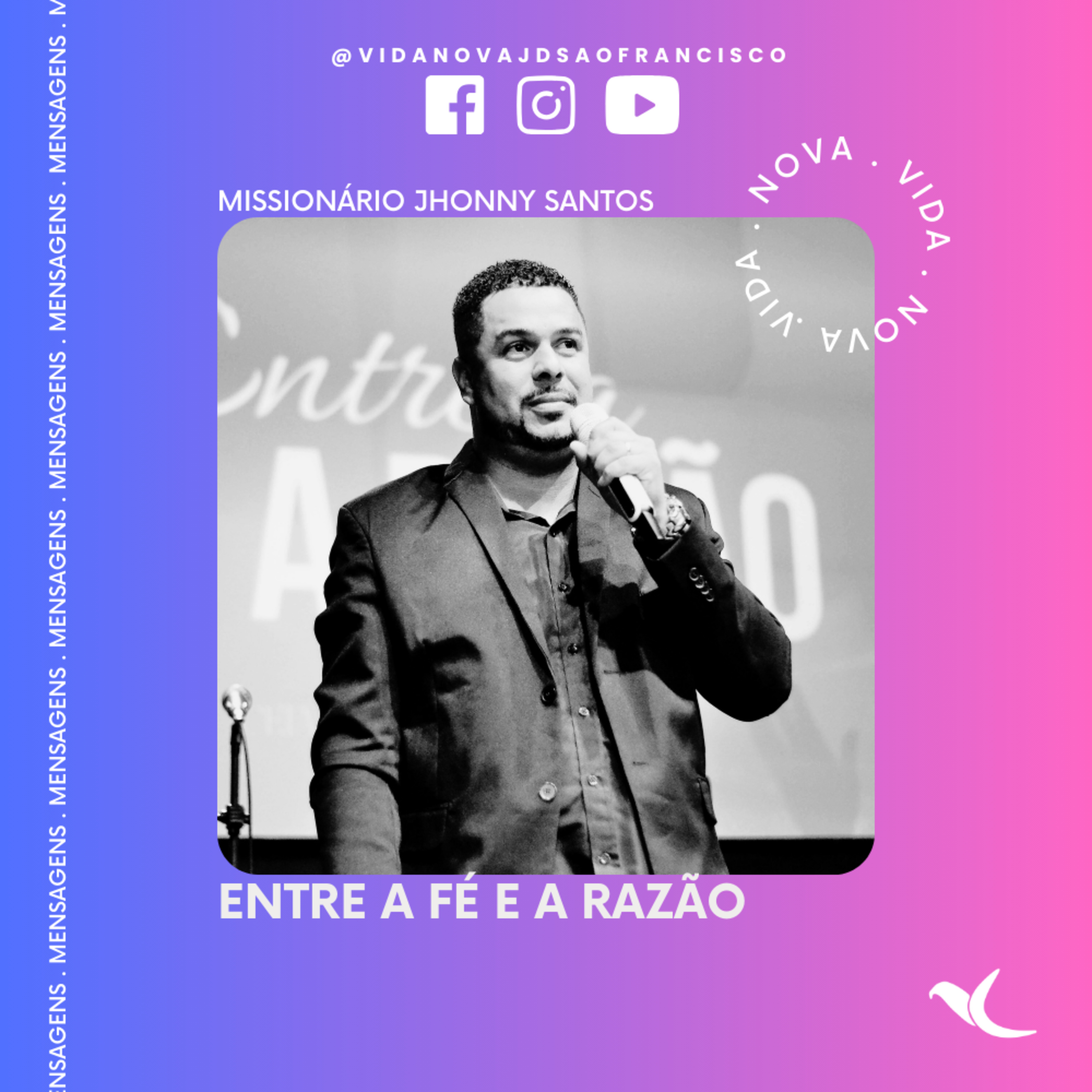 Entre a fé e a razão | Missionário Jhonny Santos episode artwork