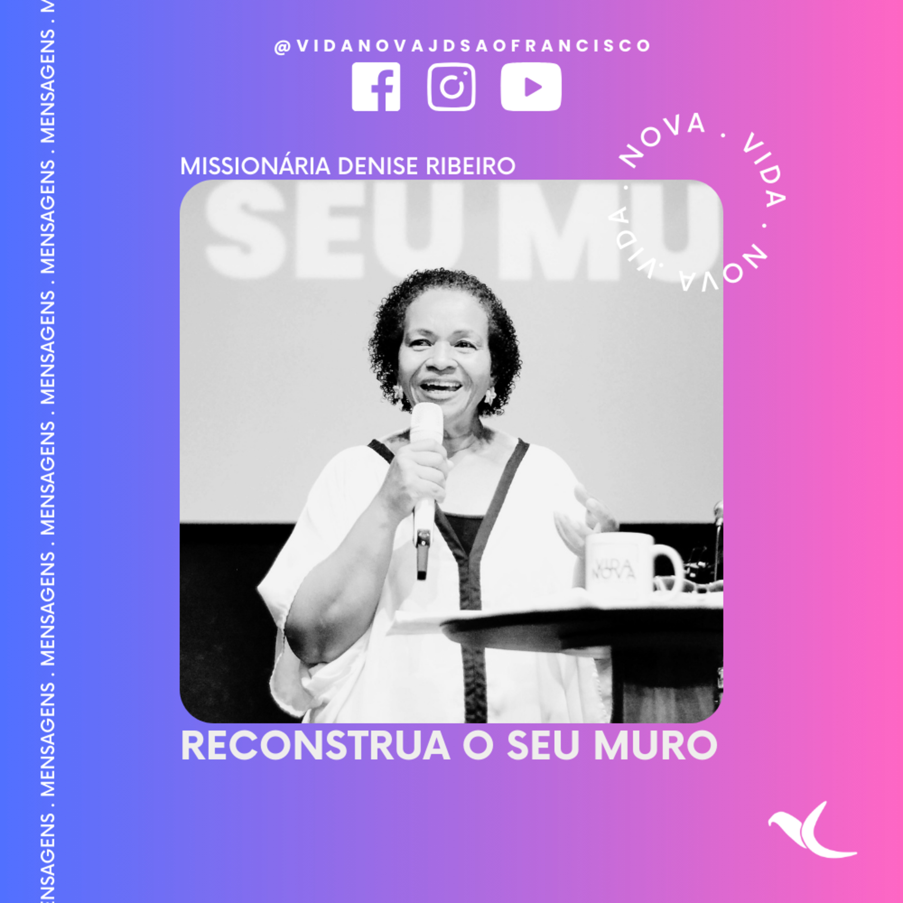 Reconstrua o seu muro | Missionária Denise Ribeiro episode artwork