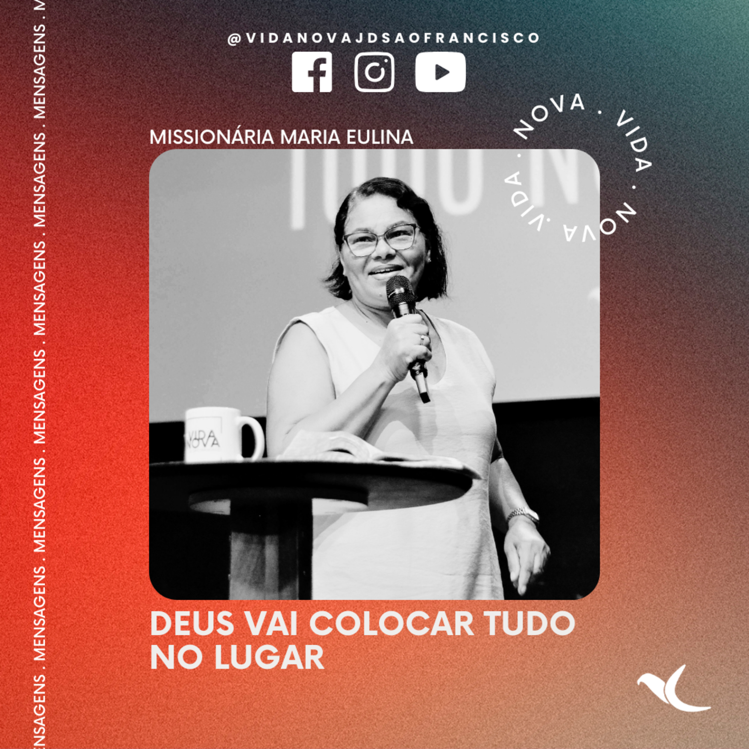 Deus vai colocar tudo no lugar | Missionária Maria Eulina episode artwork