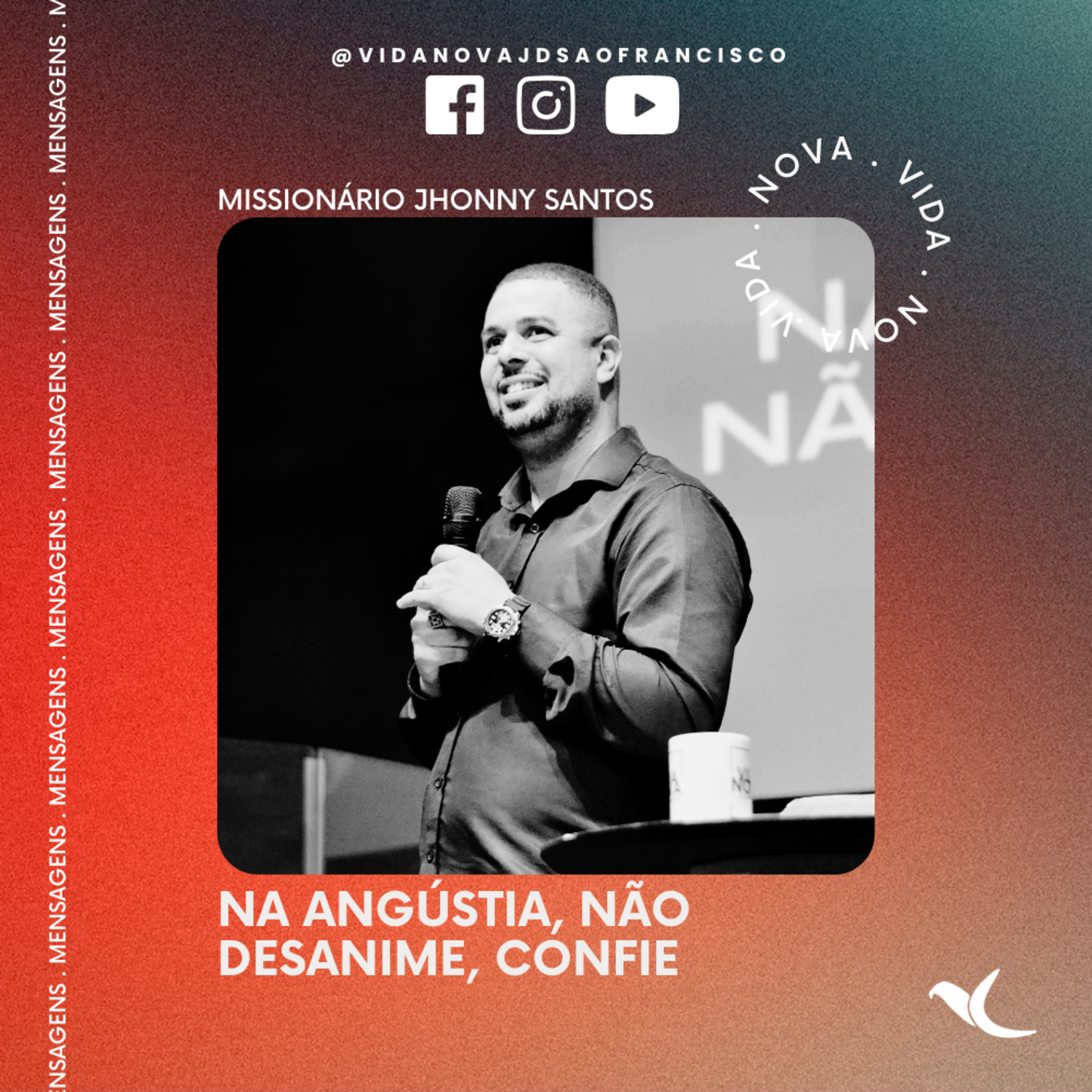 Na angústia, não desanime, confie | Missionário Jhonny Santos episode artwork