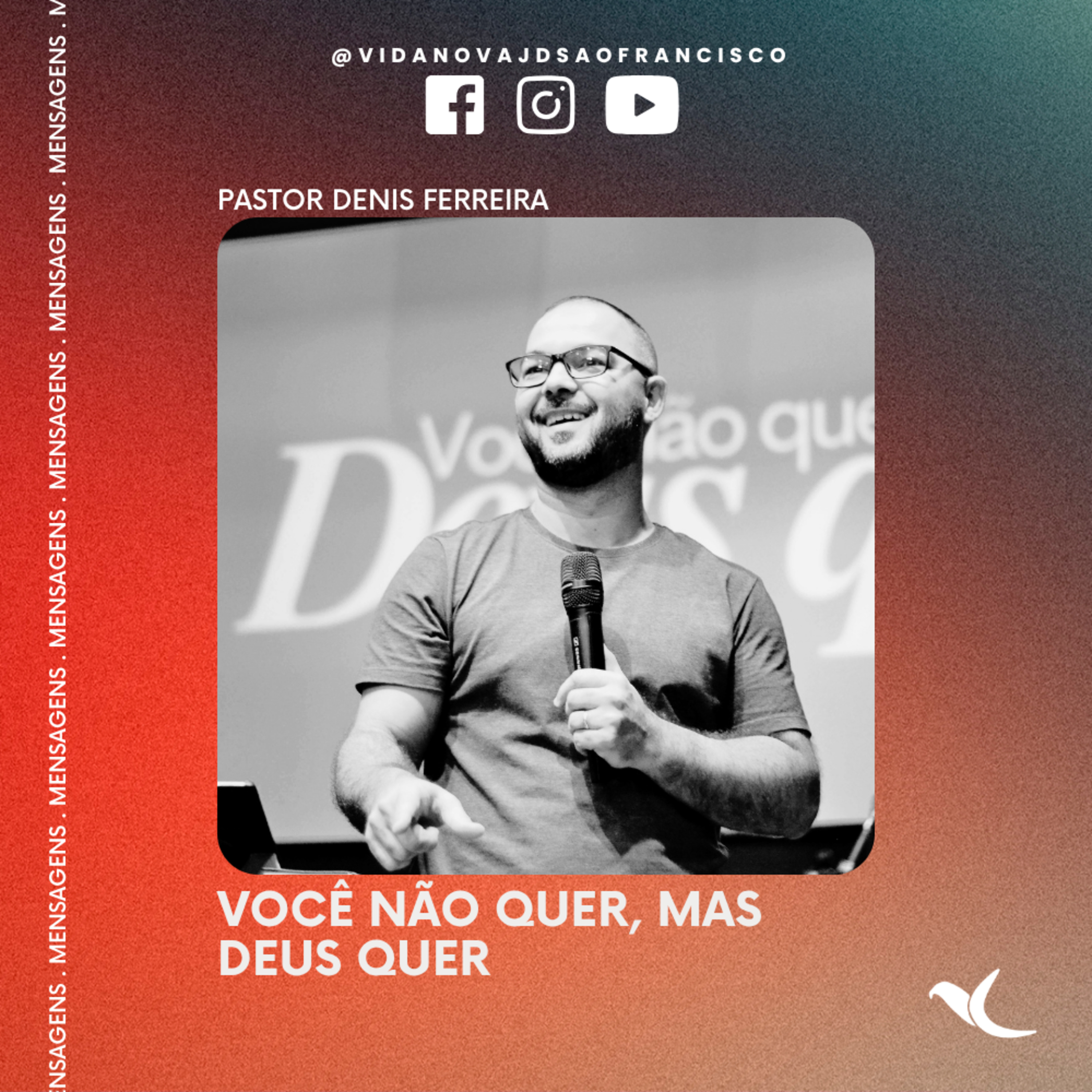 Você não quer, mas Deus quer | Pr. Denis Ferreira episode artwork