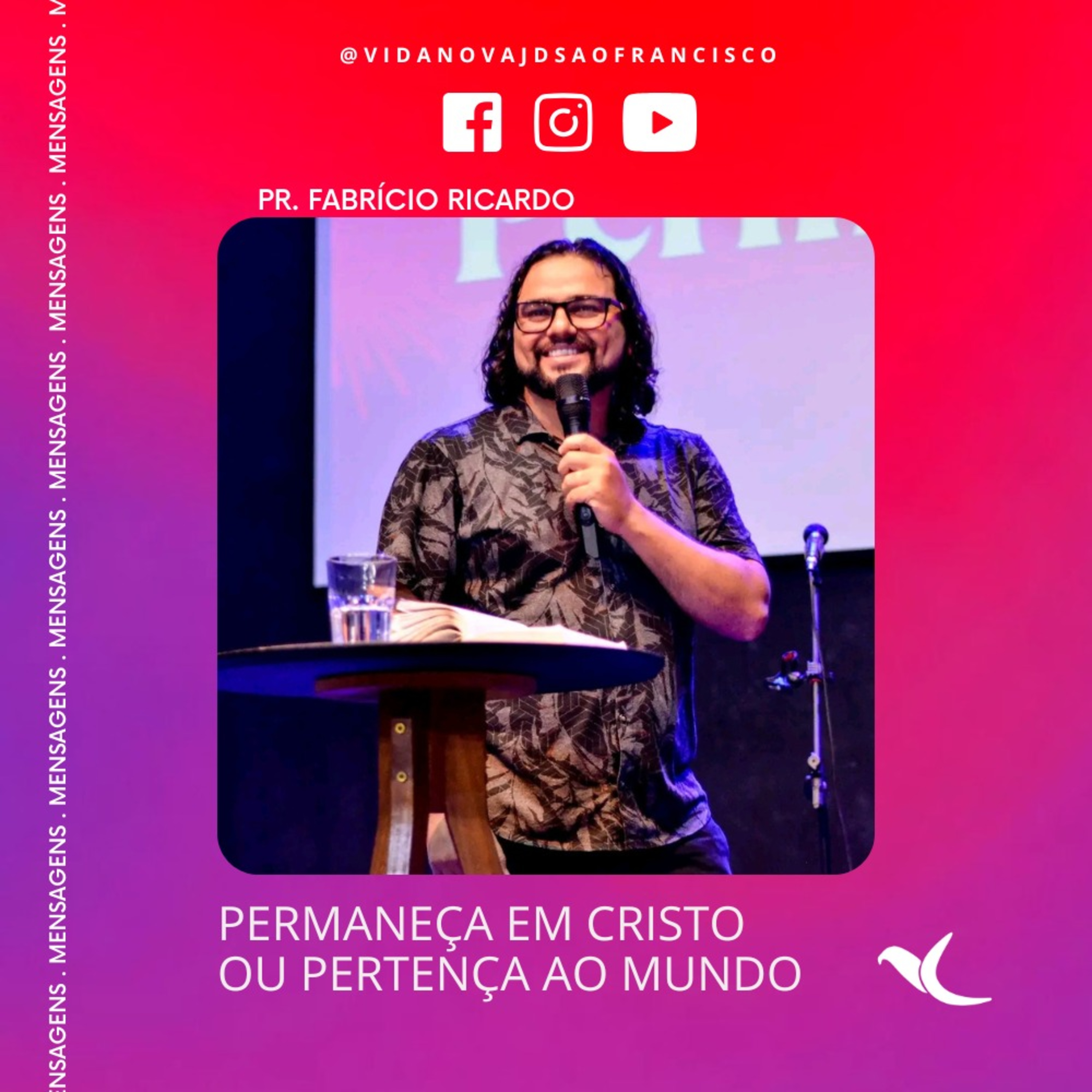 Permaneça em Cristo ou pertença ao mundo | Pr. Fabrício Ricardo episode artwork