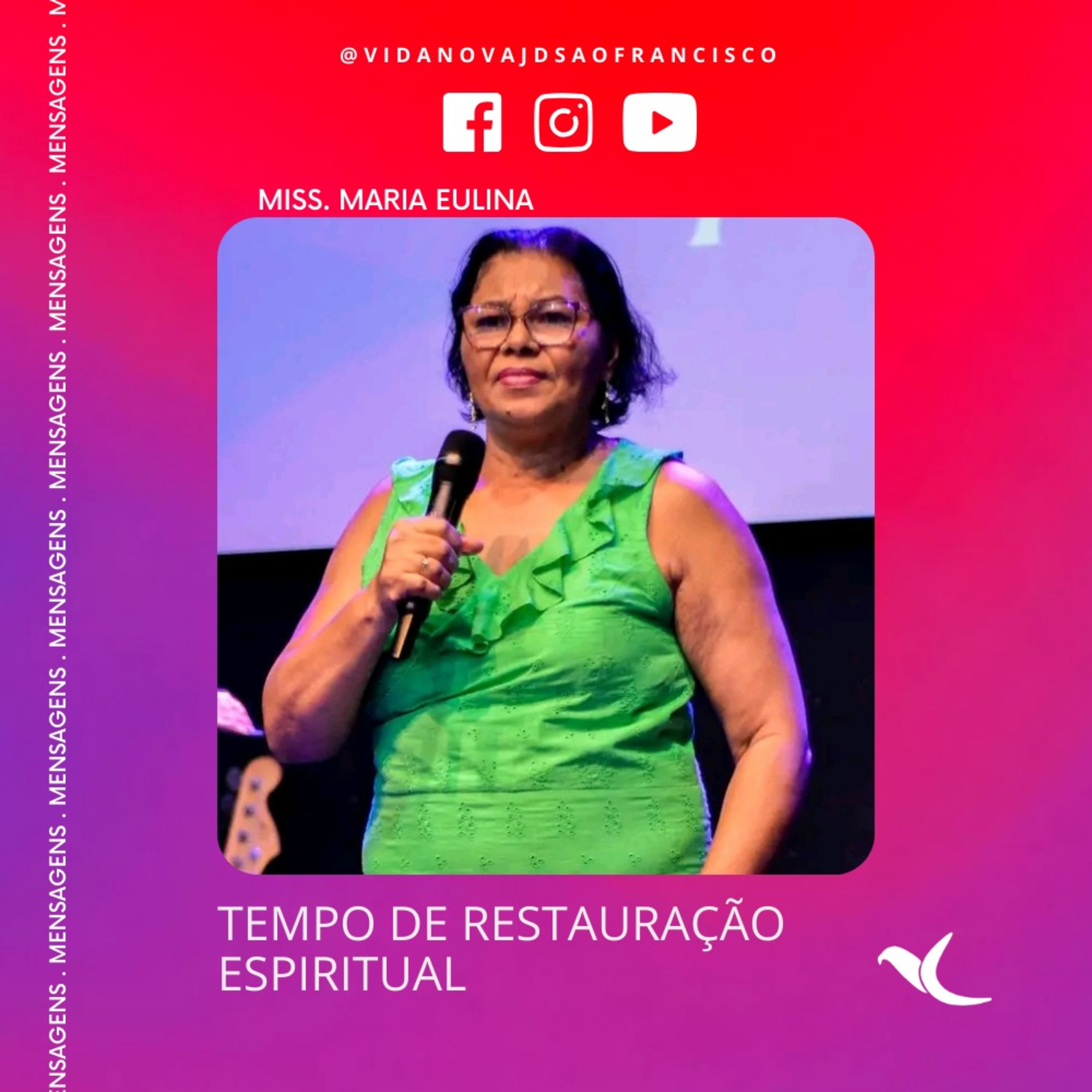 Tempo de restauração espiritual | Miss. Maria Eulina episode artwork
