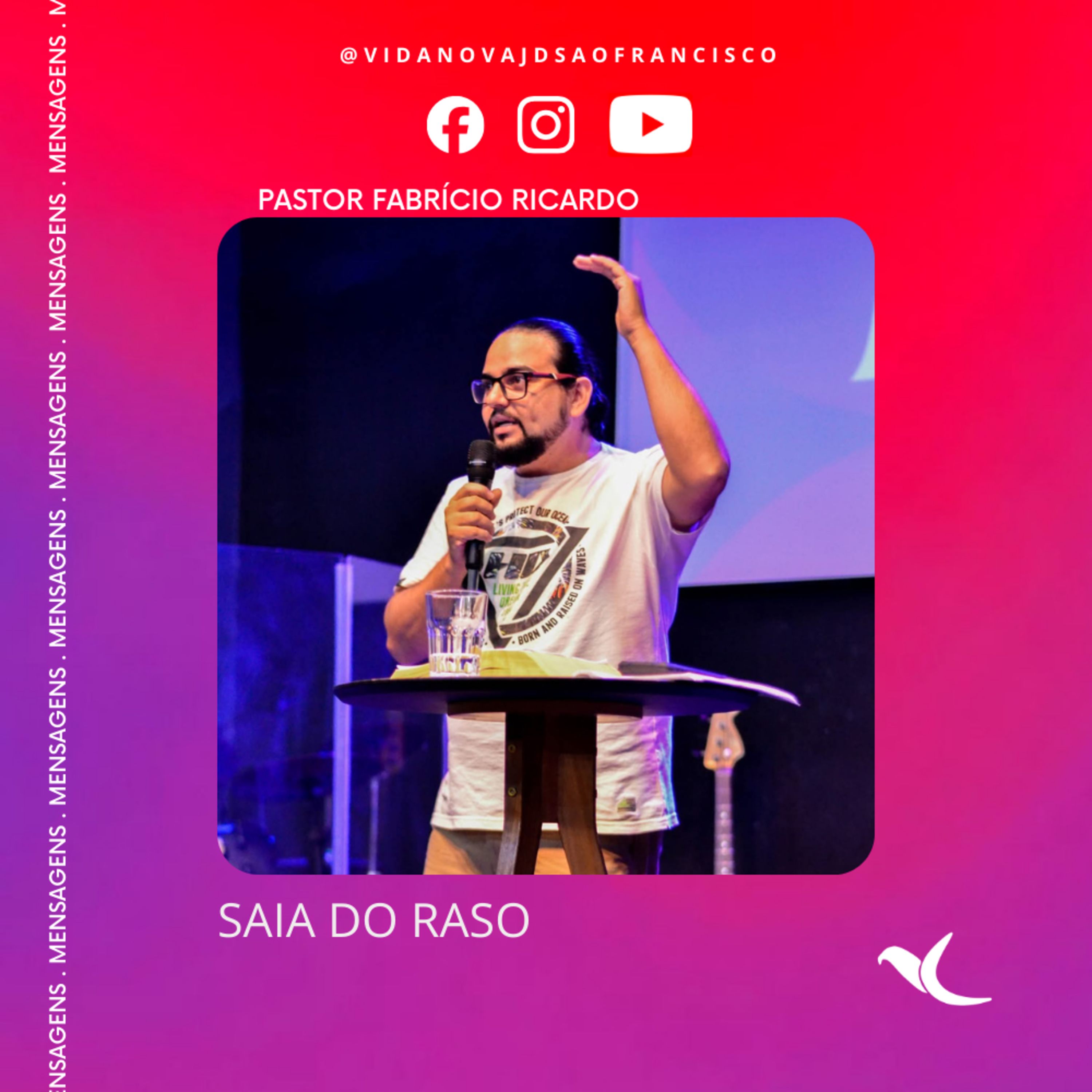 Saia do Raso | Pr. Fabrício Ricardo episode artwork