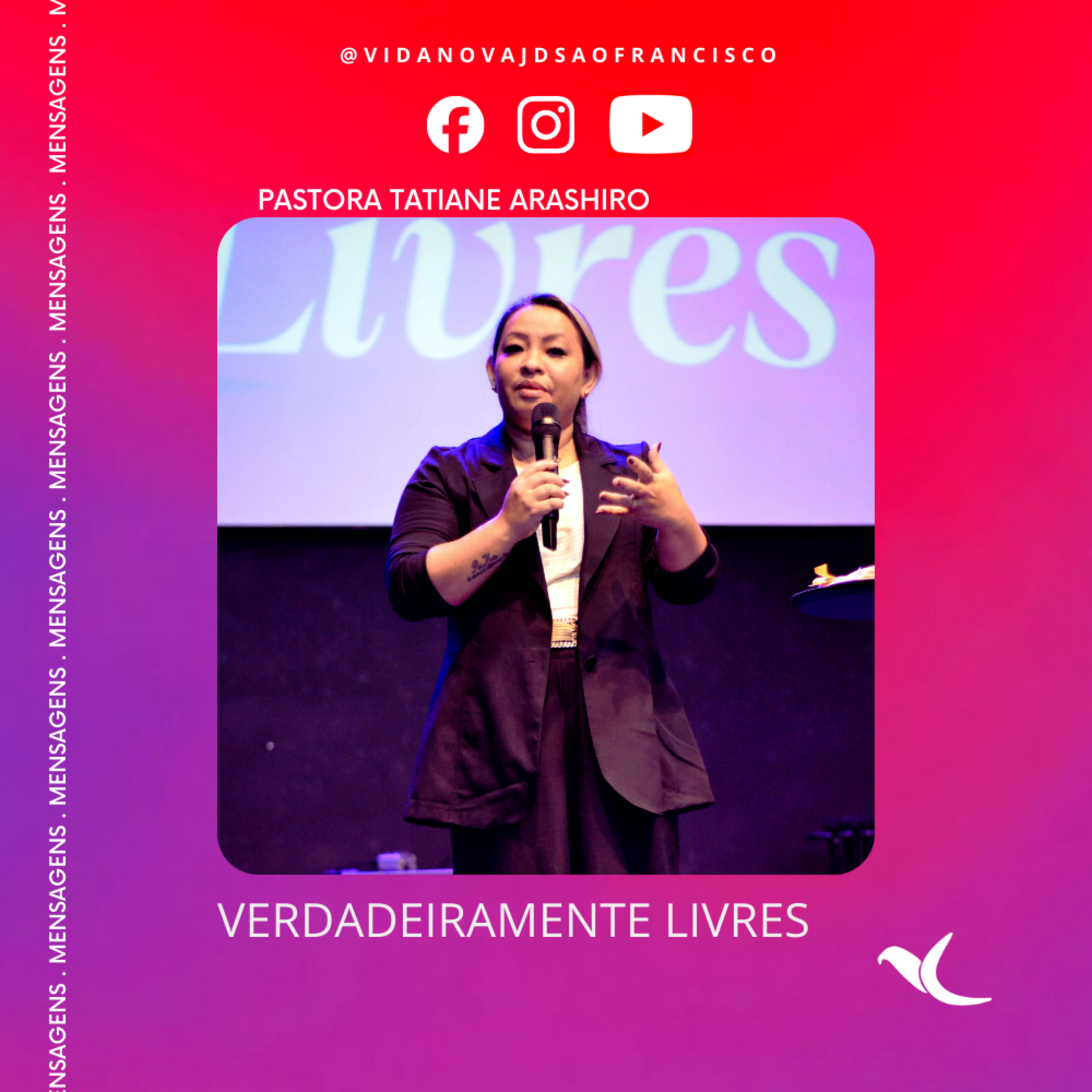 Verdadeiramente livres | Pra. Tatiane Arashiro episode artwork