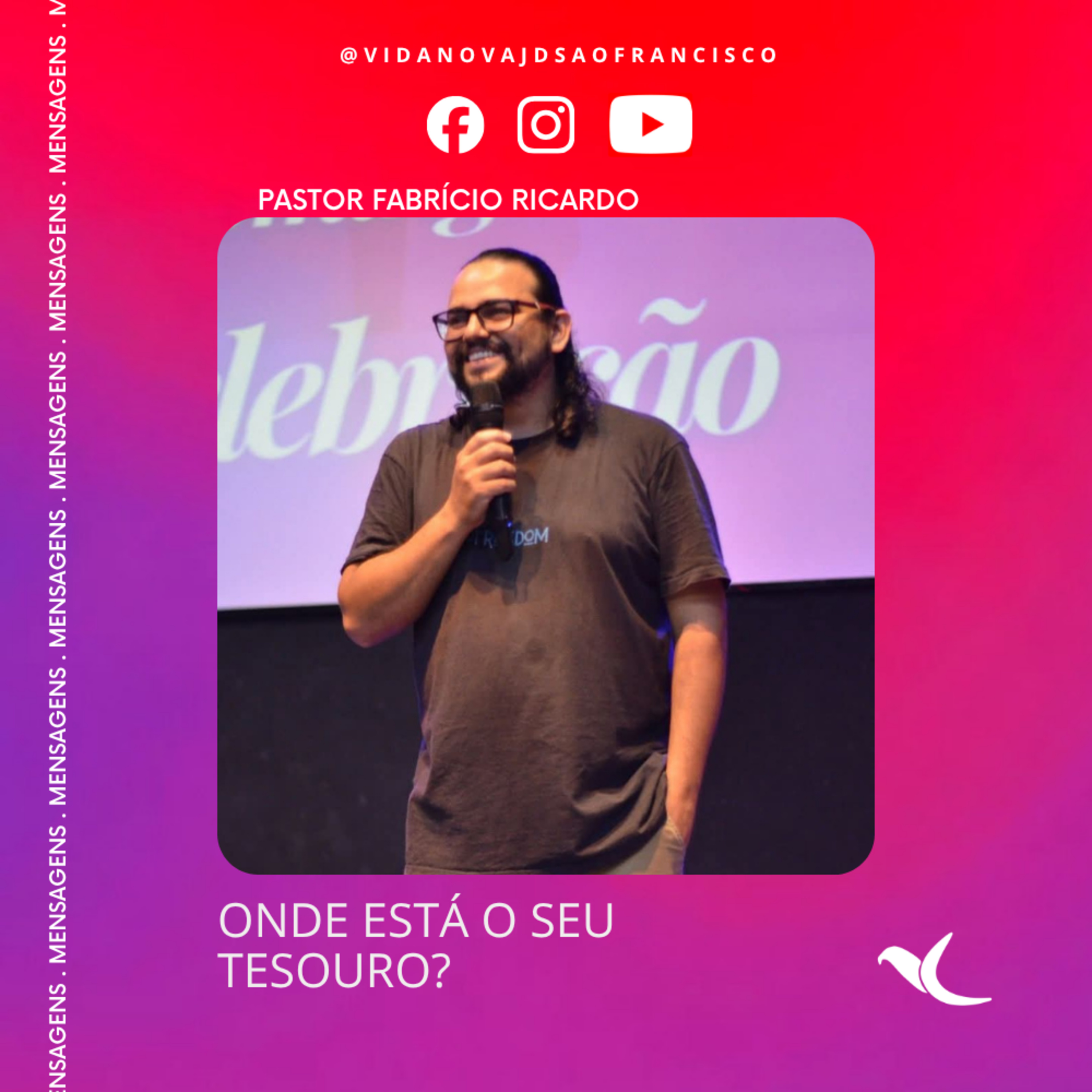 Onde está o seu tesouro? | Pr. Fabrício Ricardo episode artwork