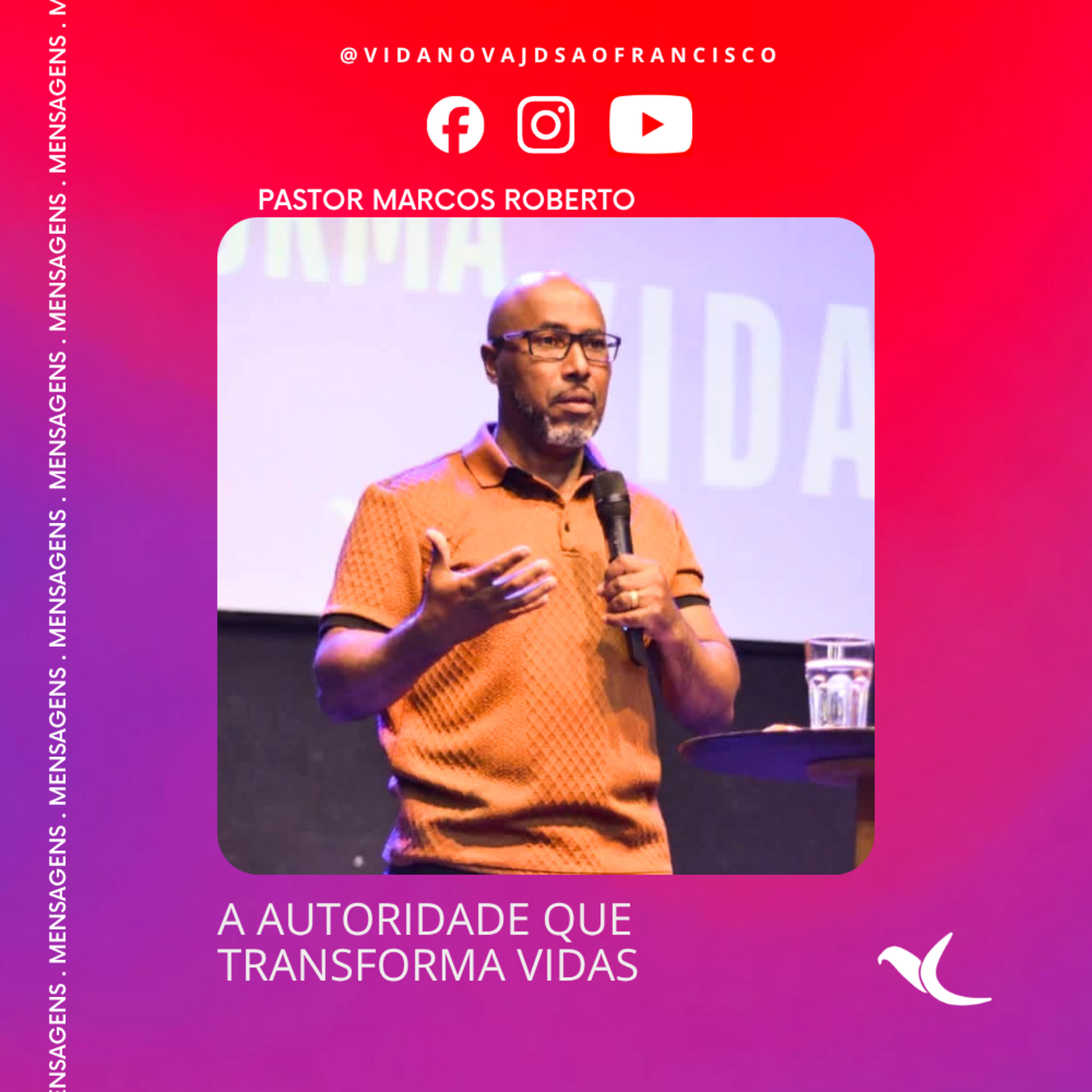 A autoridade que transforma vidas | Pr. Marcos Roberto