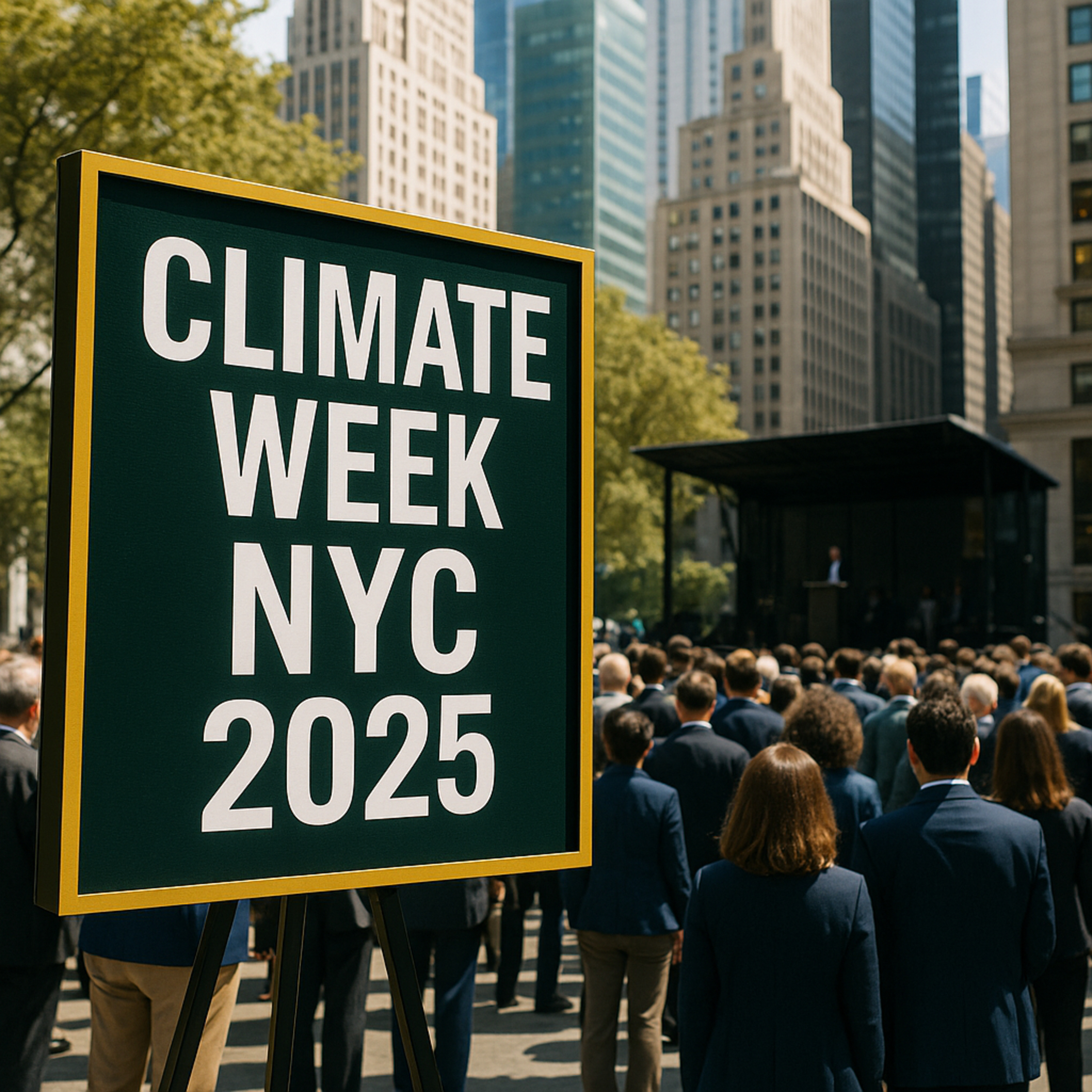Climate Week NYC: 16 Takeaways (from 50 Hours + 35,000 Steps) episode artwork