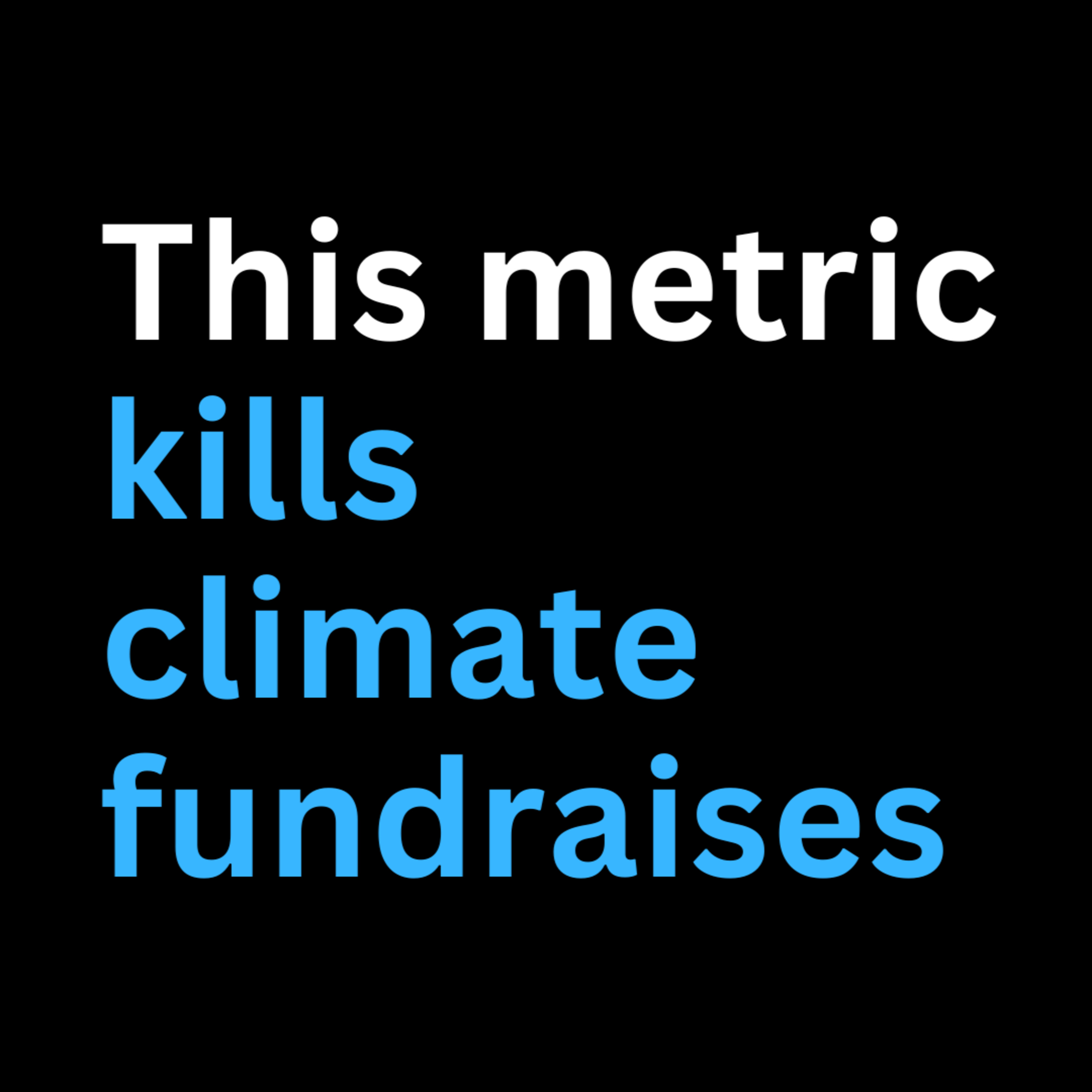 Be Boring to Get Funding: Unit Economics > Bold Visions