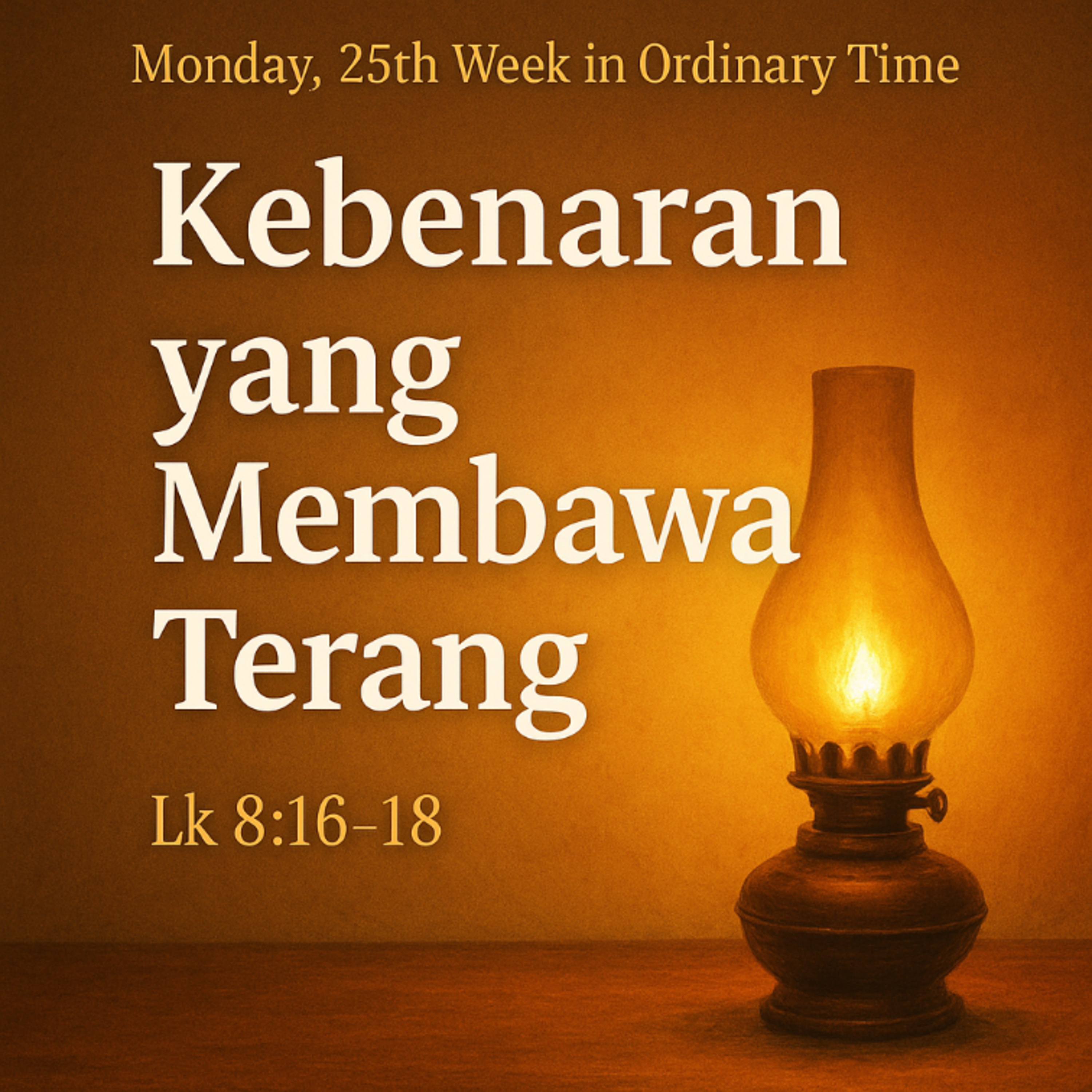 22.09.25 Kebenaran yang Membawa Terang episode artwork