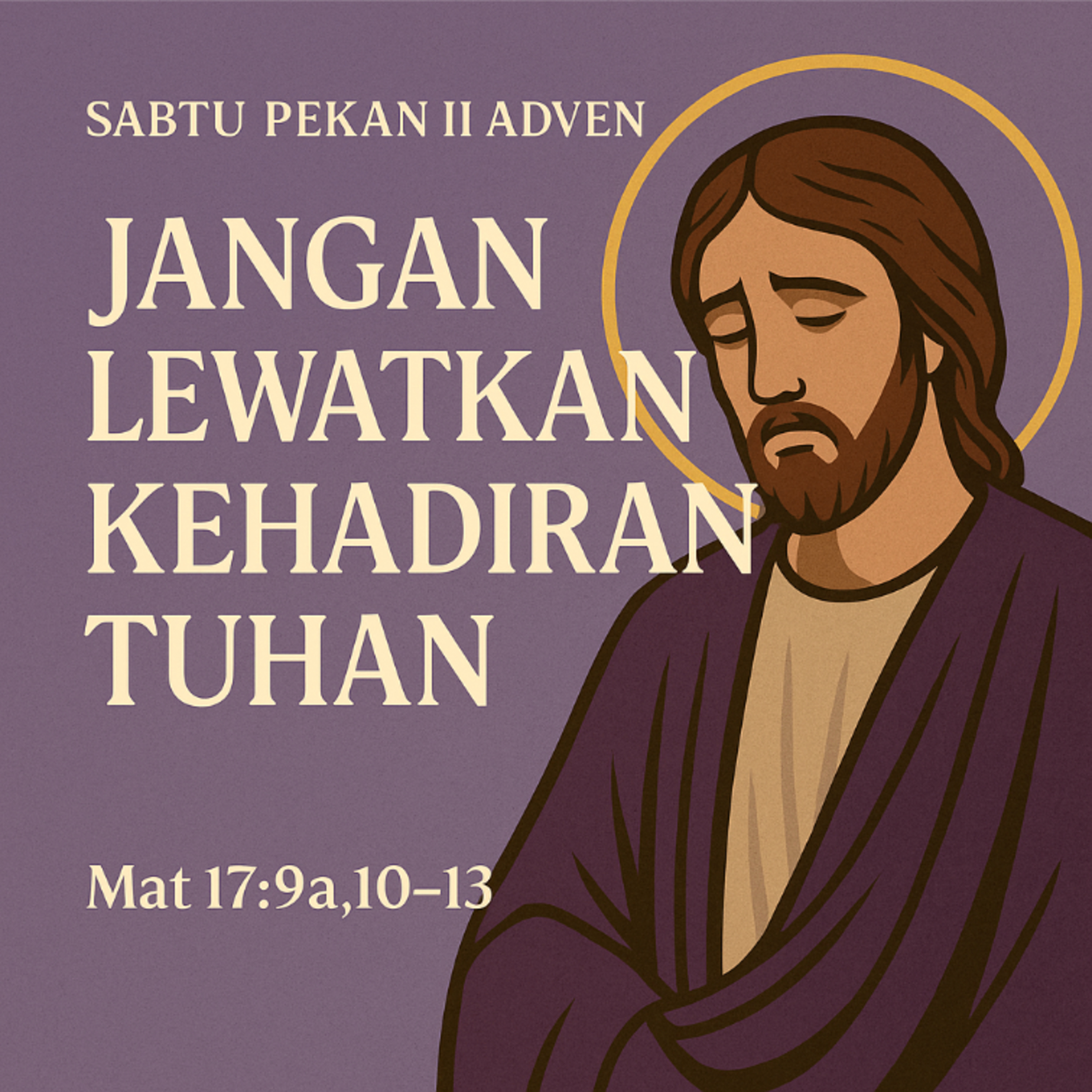 13.12.25 🌿 Jangan Lewatkan Kehadiran Tuhan episode artwork