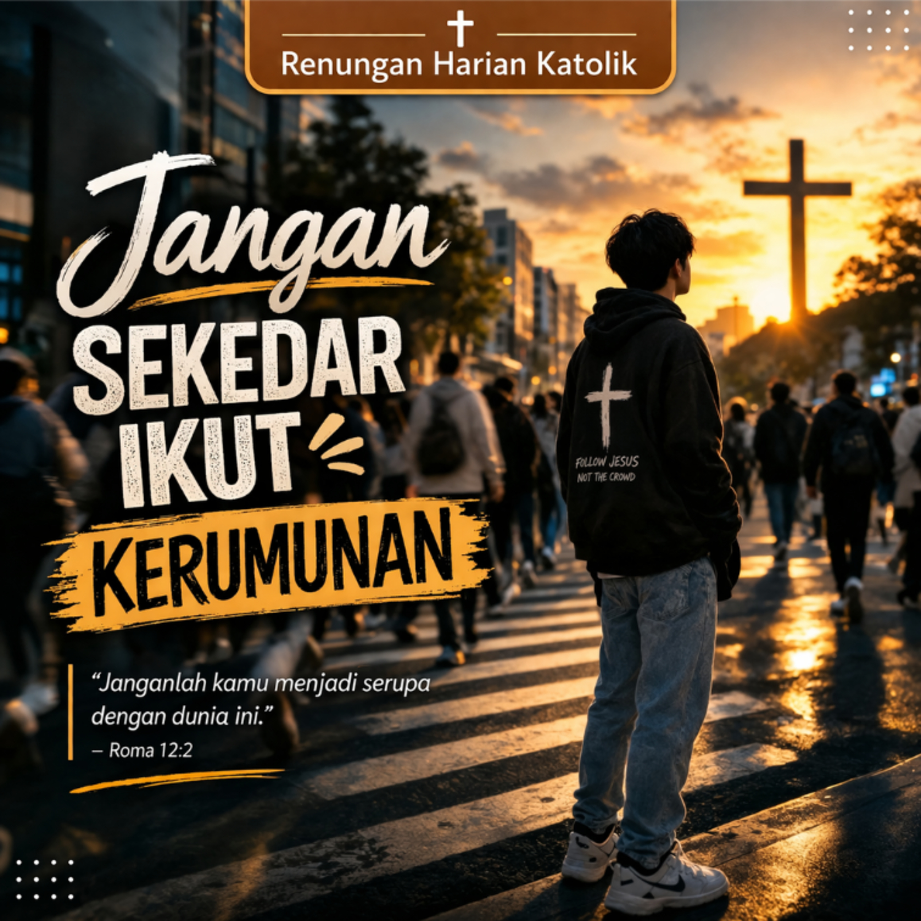 29.03.26 Jangan sekedar ikut kerumunan (DSN) episode artwork