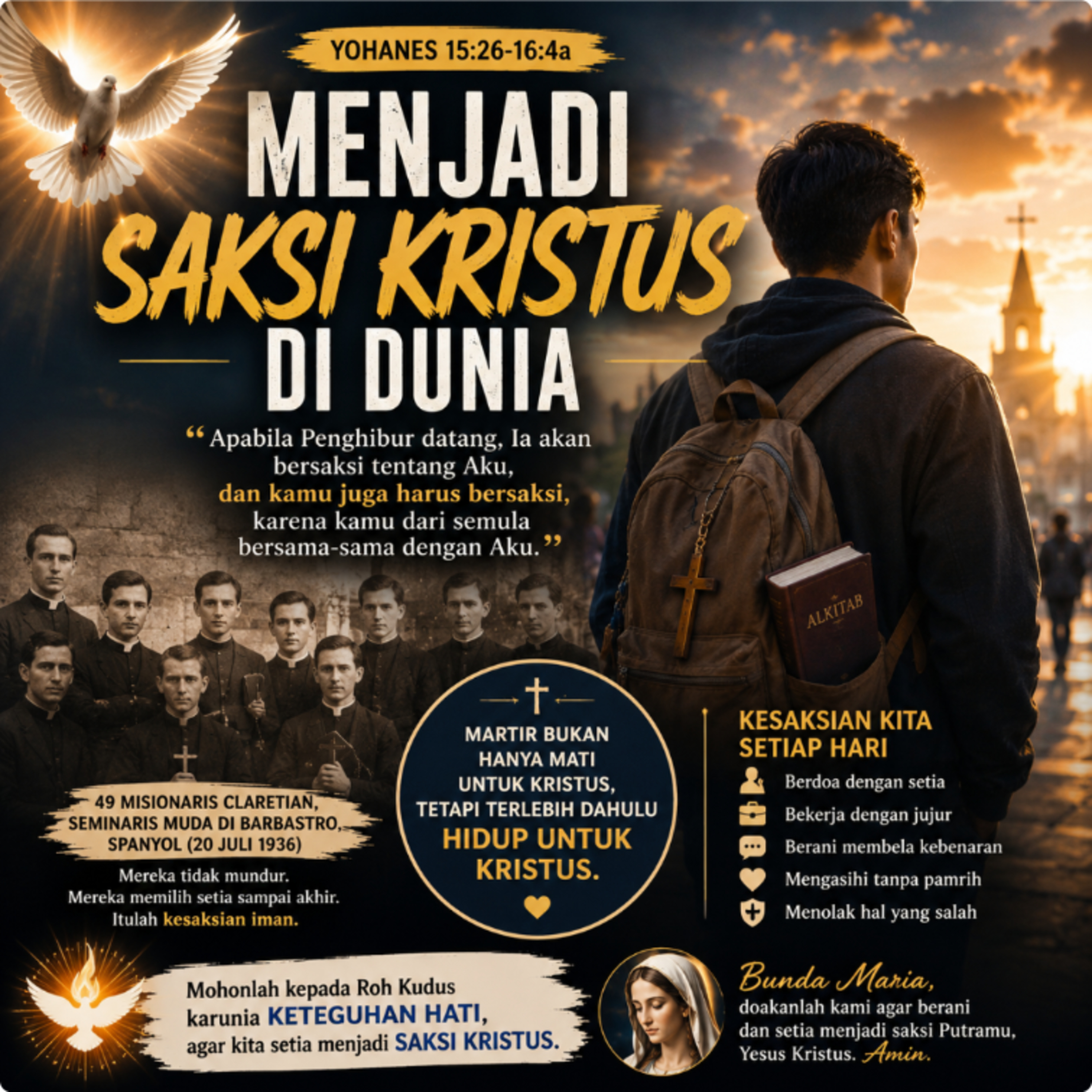 11.05.2026 Menjadi Saksi Kristus di Dunia episode artwork
