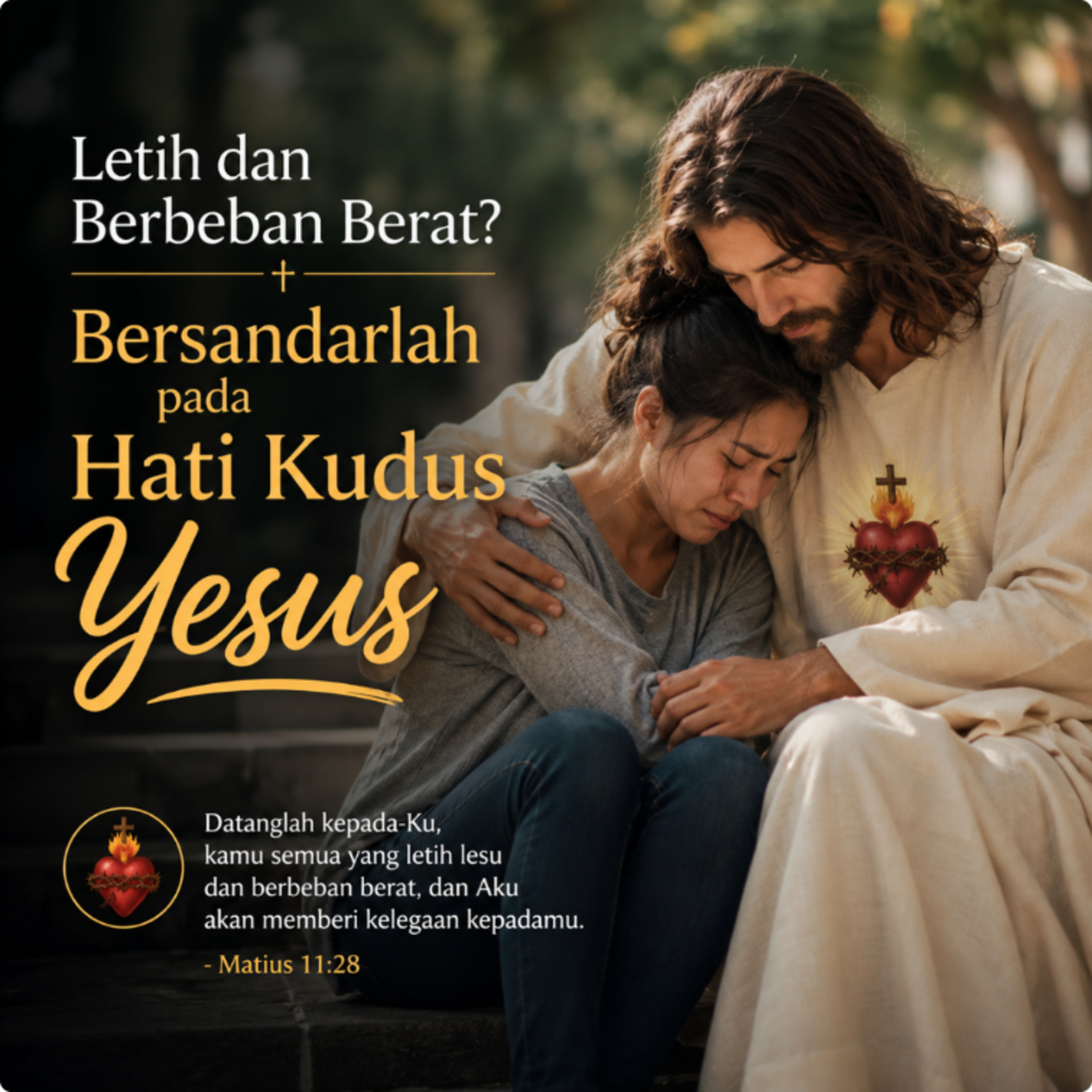 12.06.2026 Letih dan Berbeban Berat? Bersandarlah pada Hati Kudus Yesus ( shs)