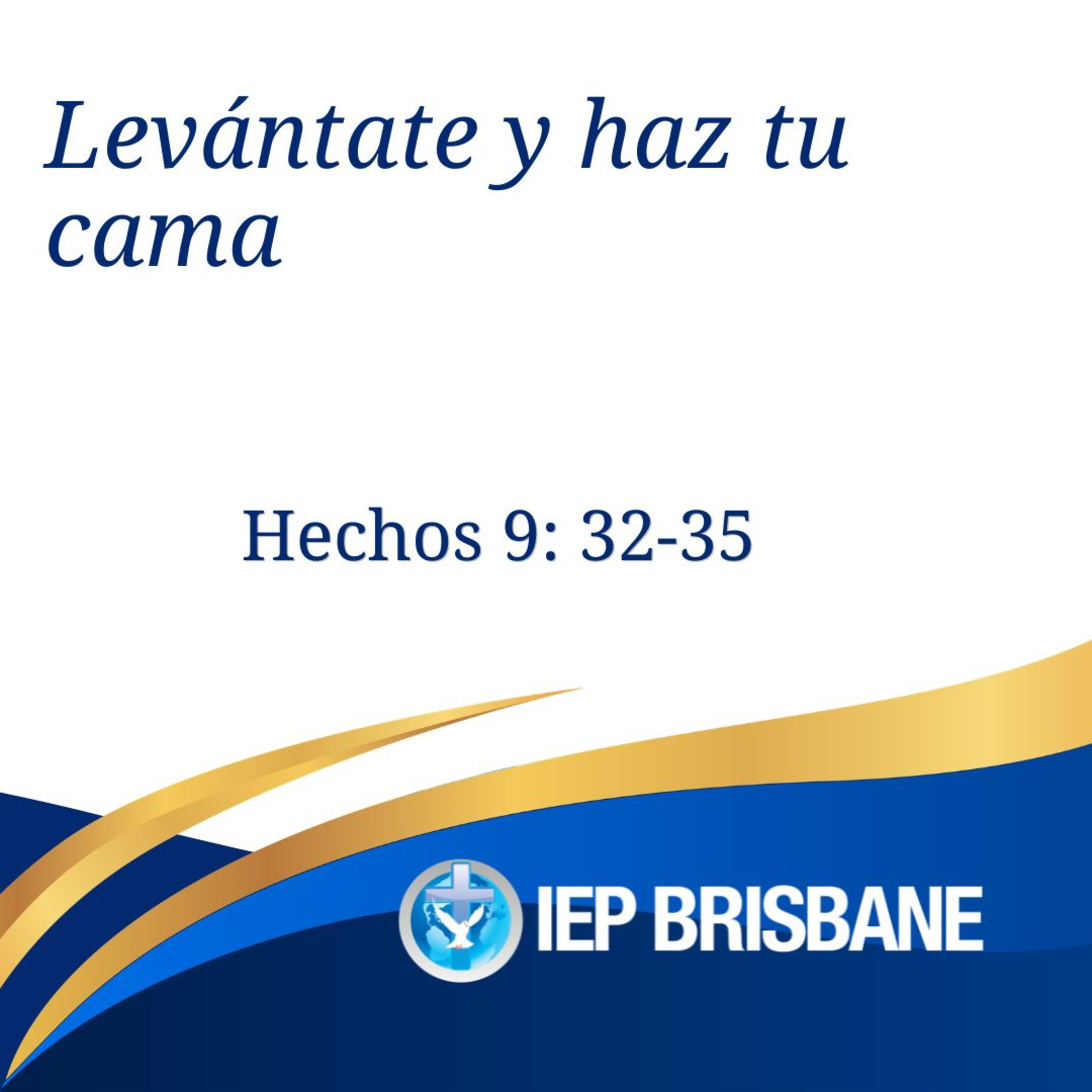 Levántate y haz tu cama episode artwork