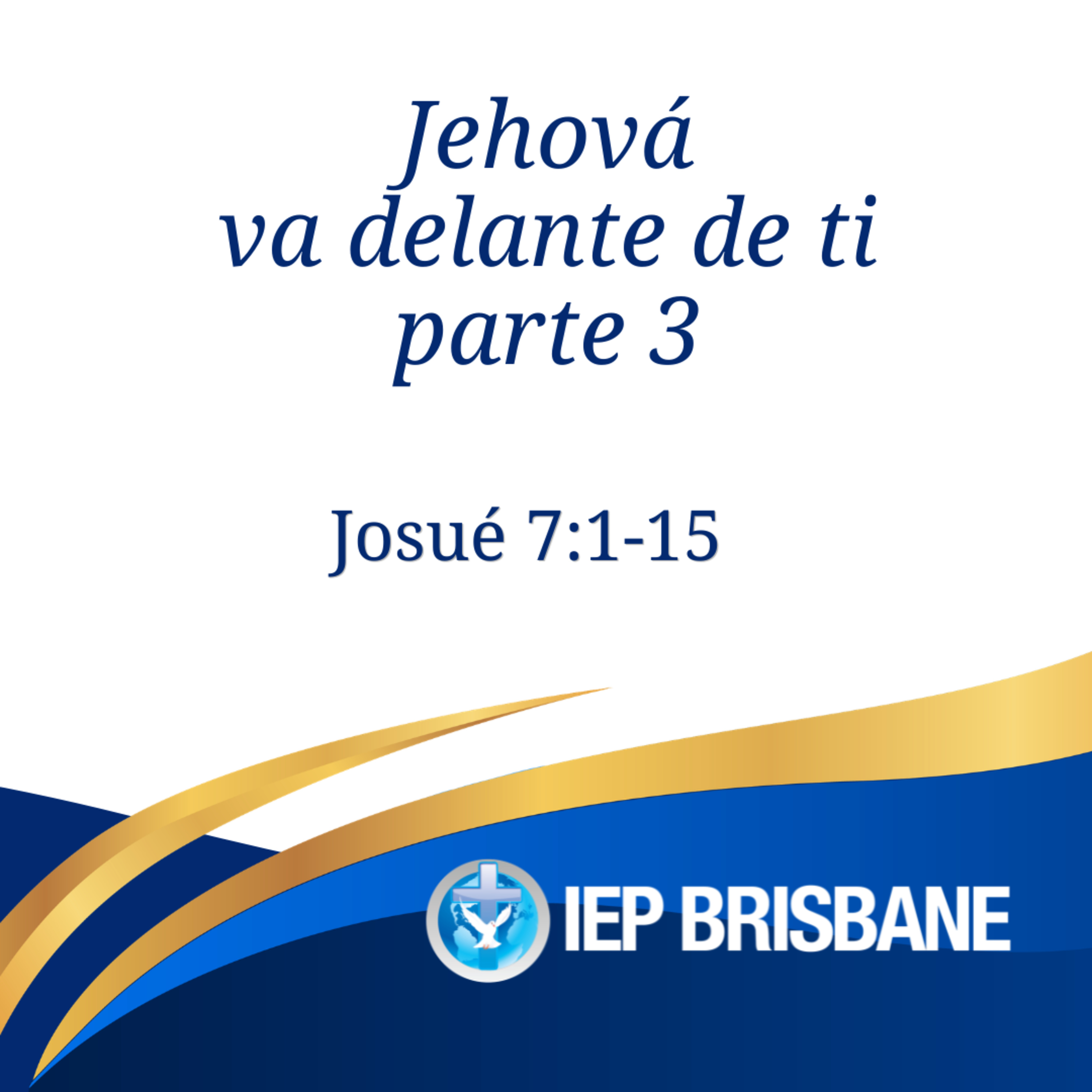 Portada de IEP Brisbane