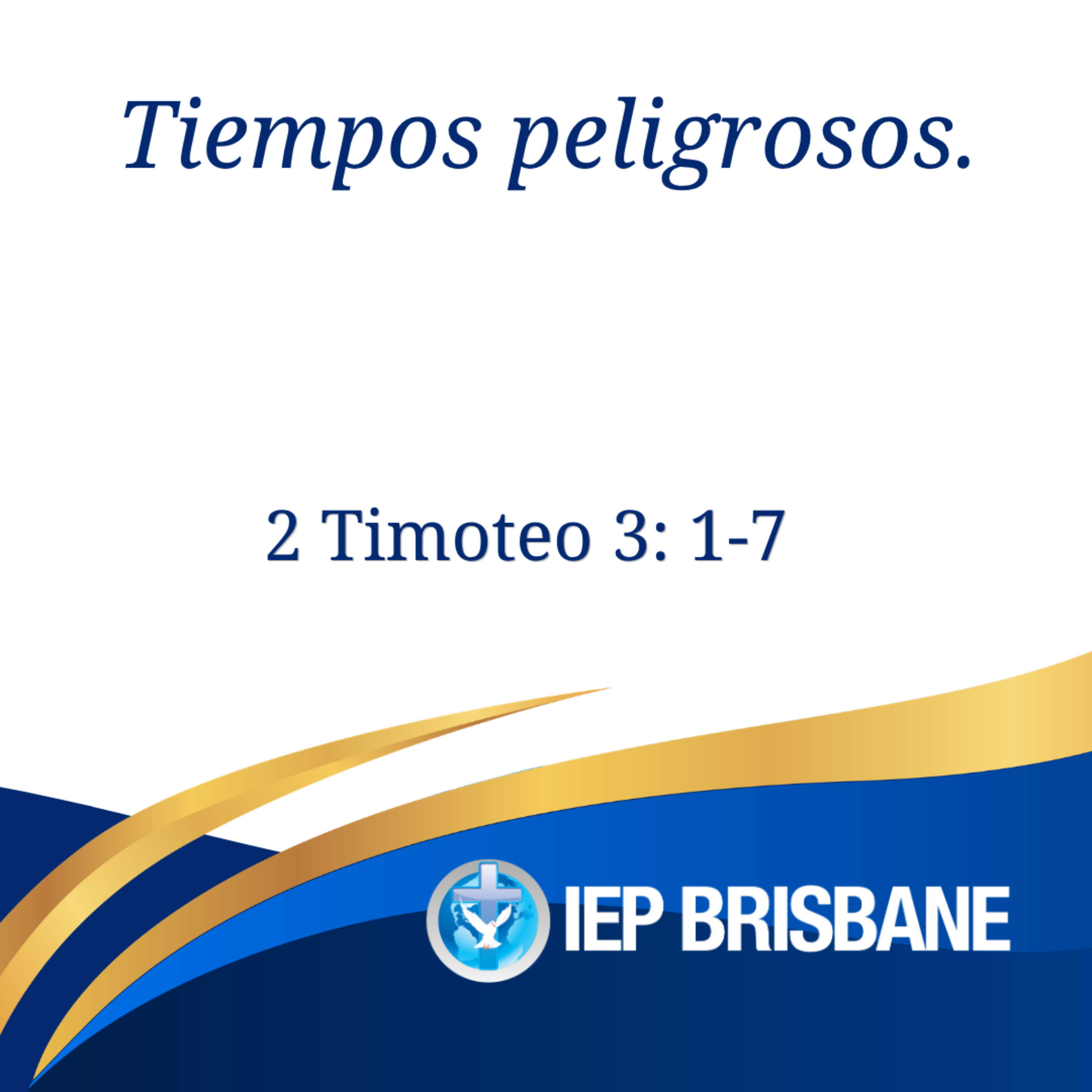 Portada de IEP Brisbane