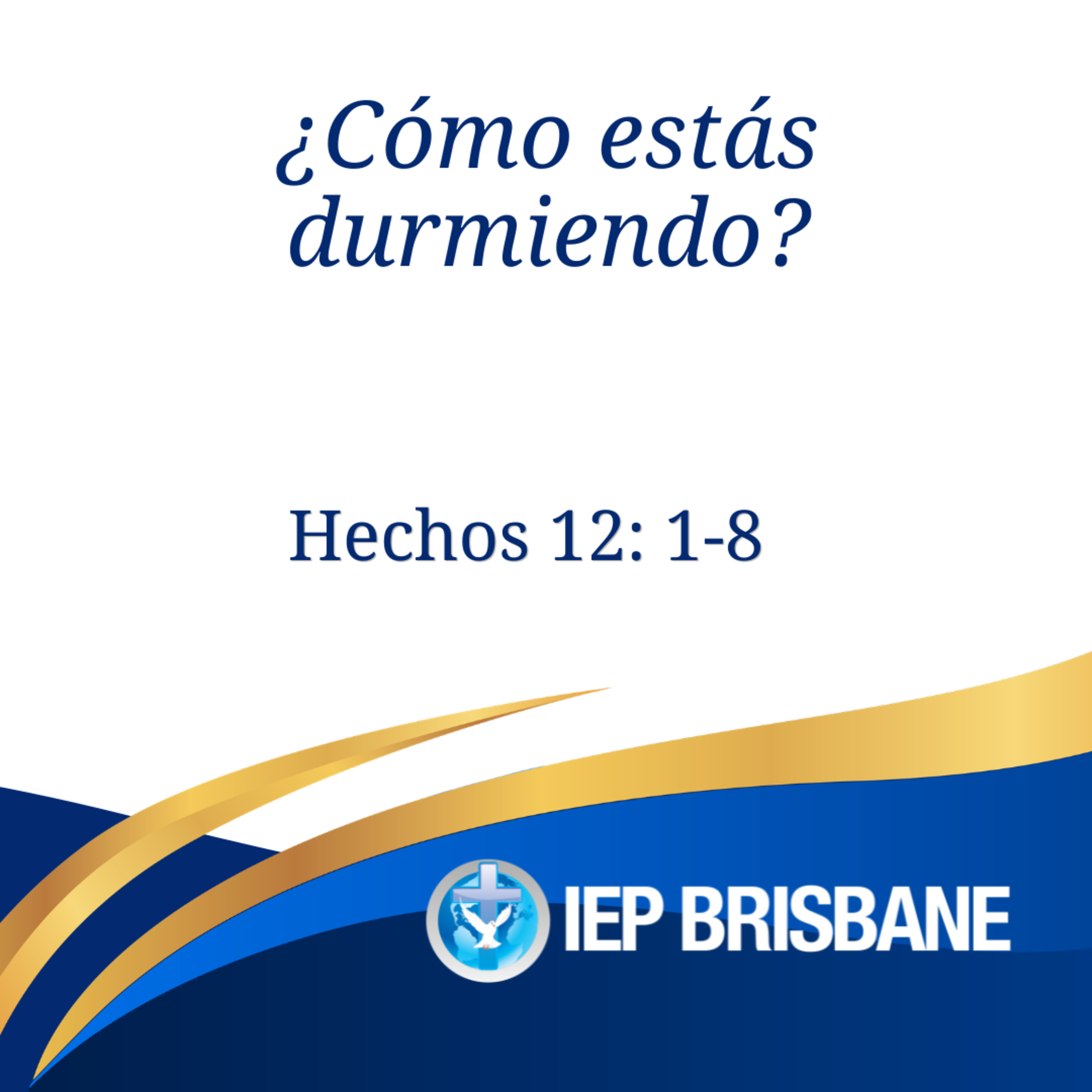 Portada de IEP Brisbane