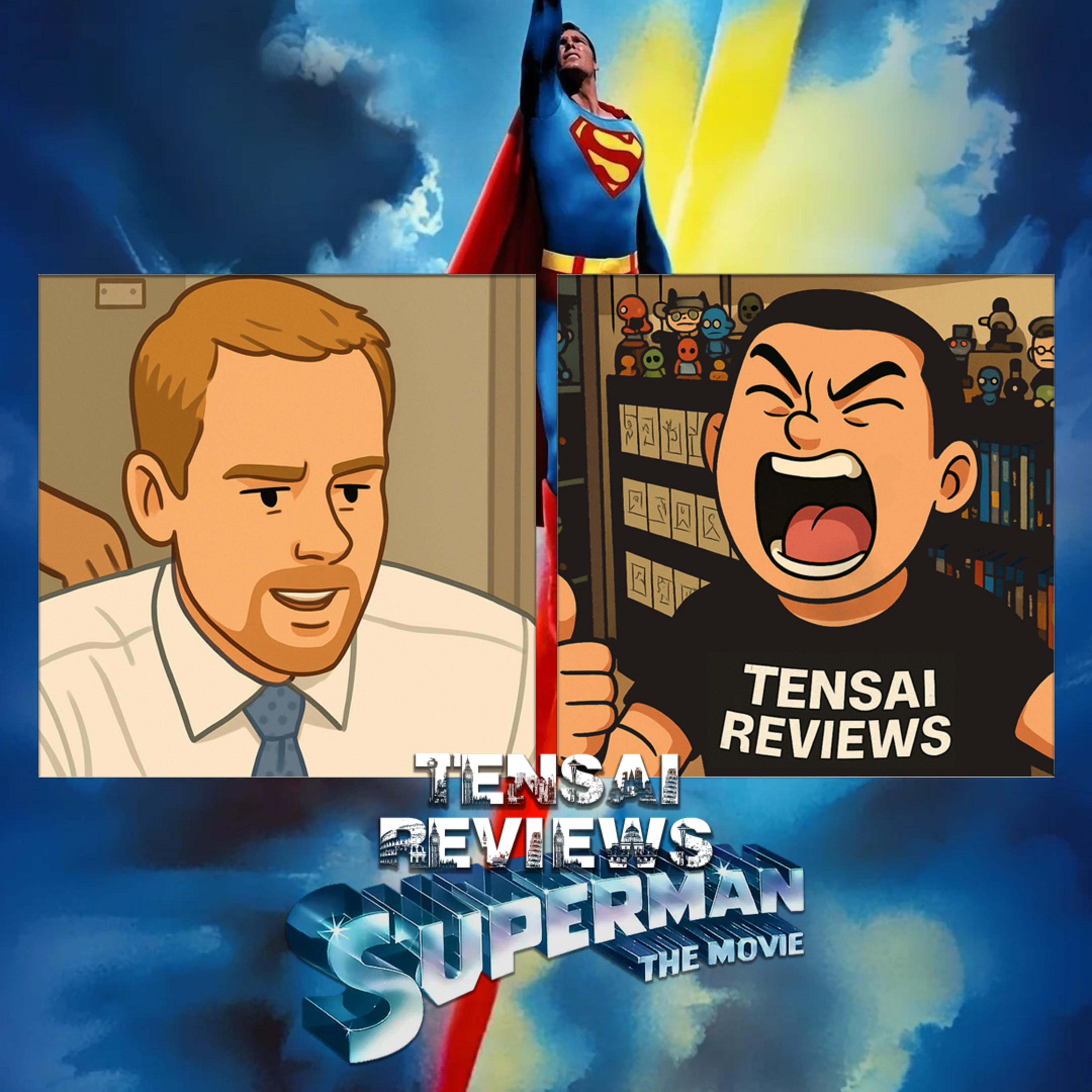 It is forbidden for Superman (1978) to interfere with human history episode artwork