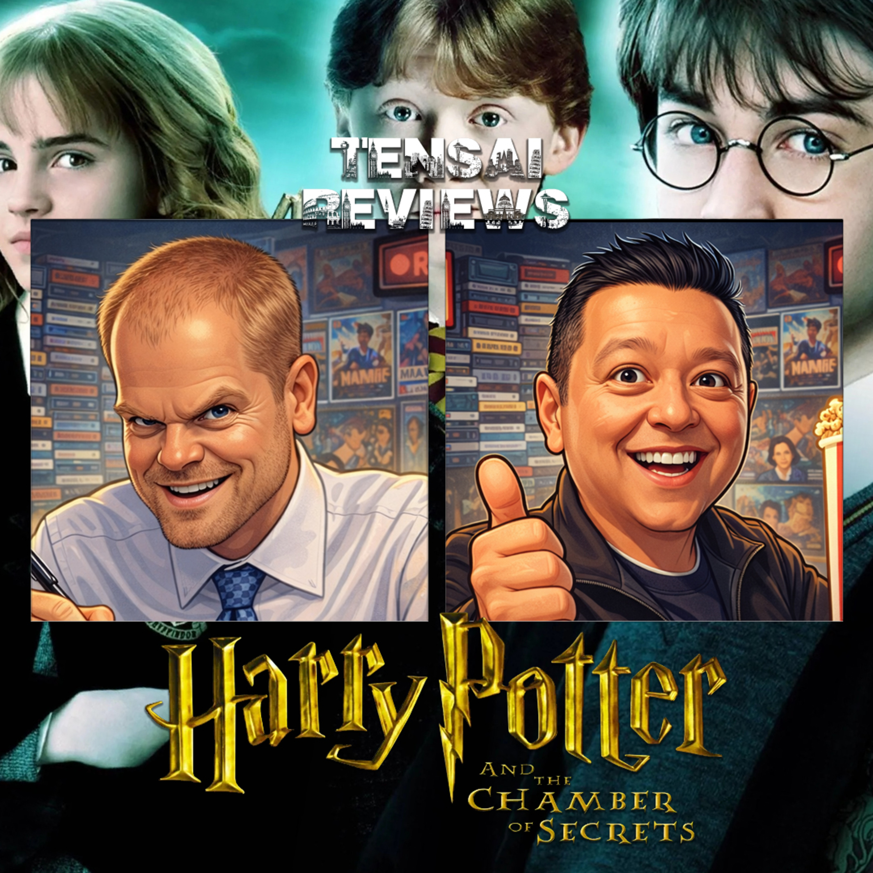 Harry Potter and the Chamber of Secrets is the Scooby-Doo episode of this series episode artwork