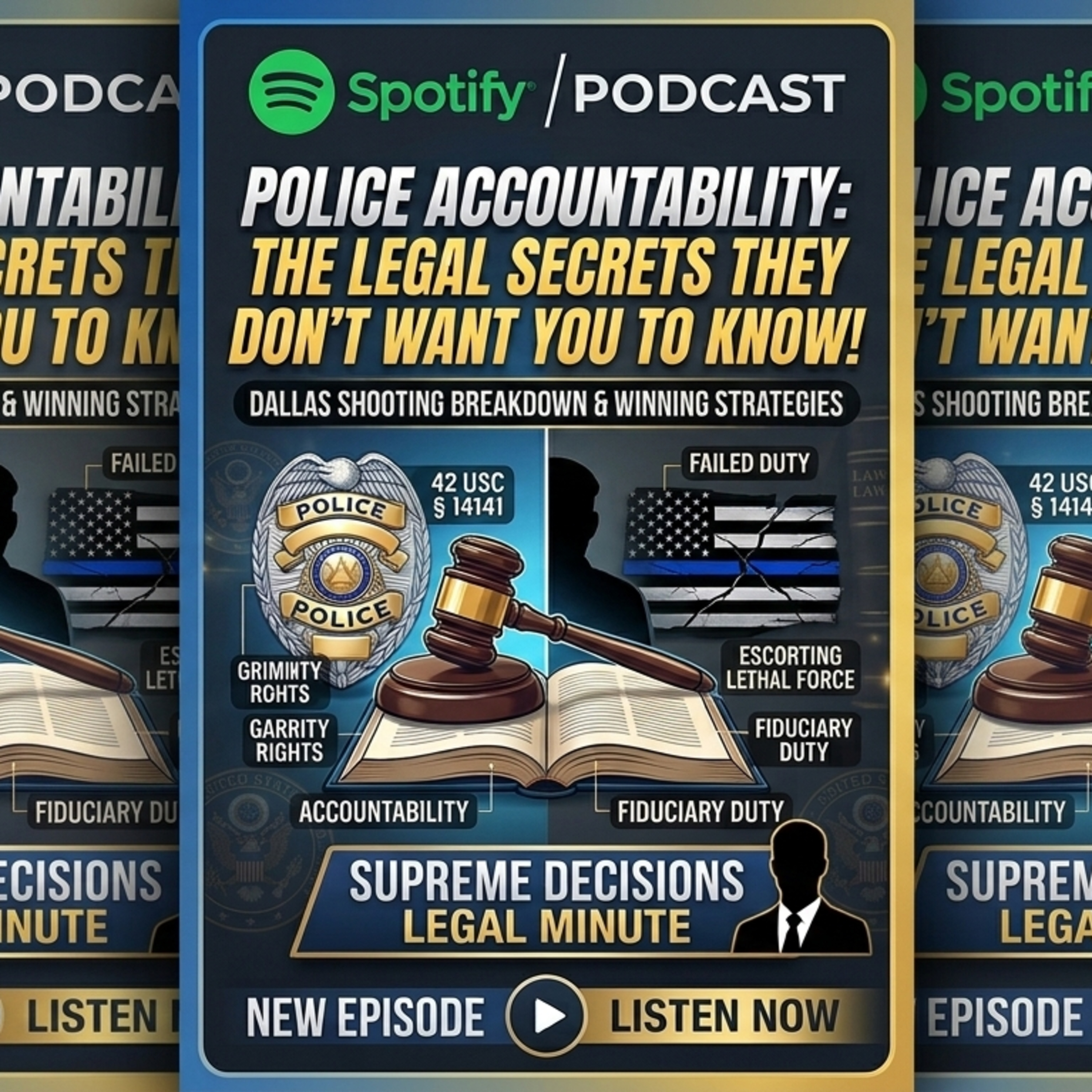 Police shootings: justified or excessive? episode artwork